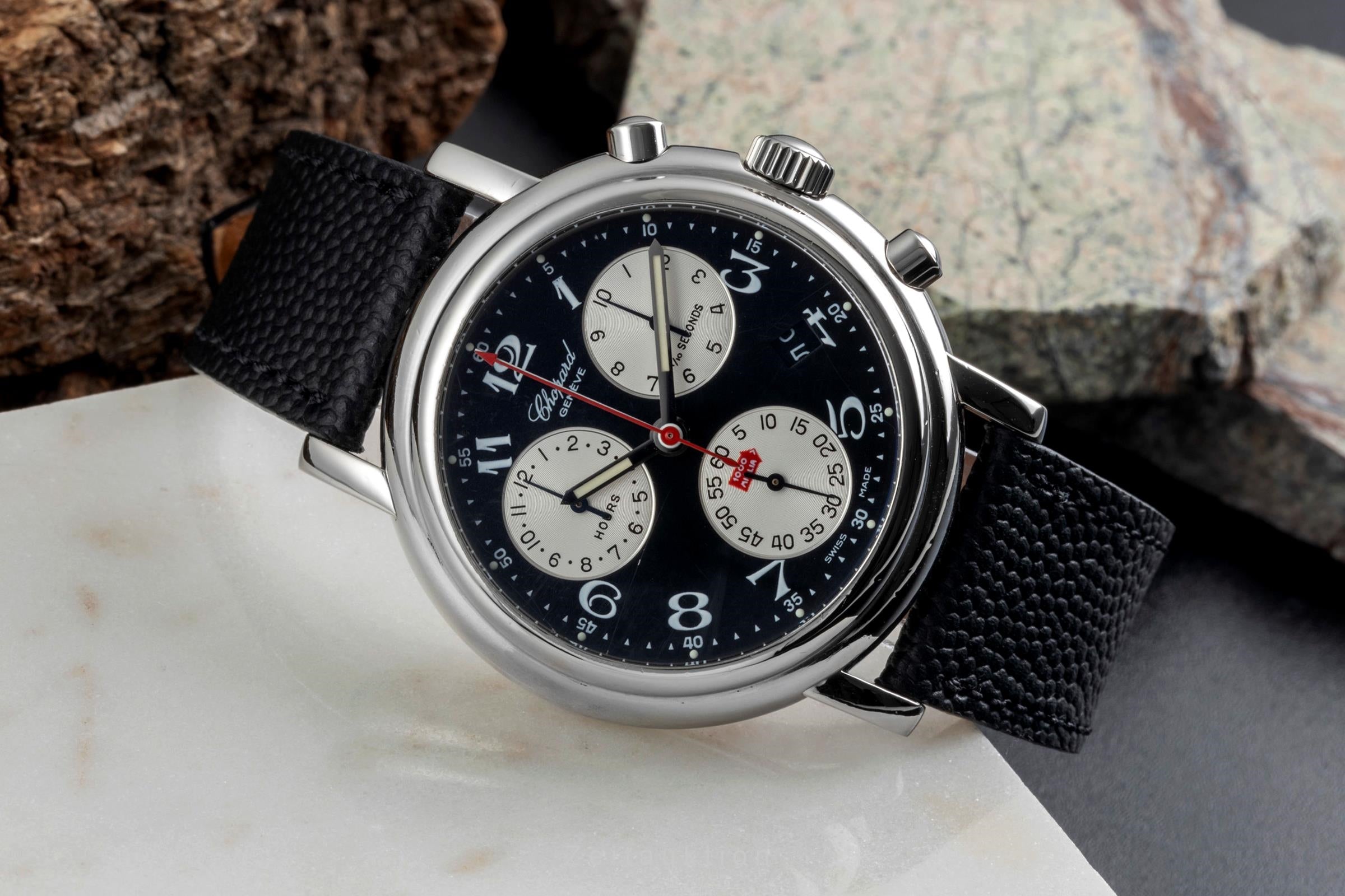 Chopard Mille Miglia chronographe acier quartz montre pour hommes 8271  [2604579]