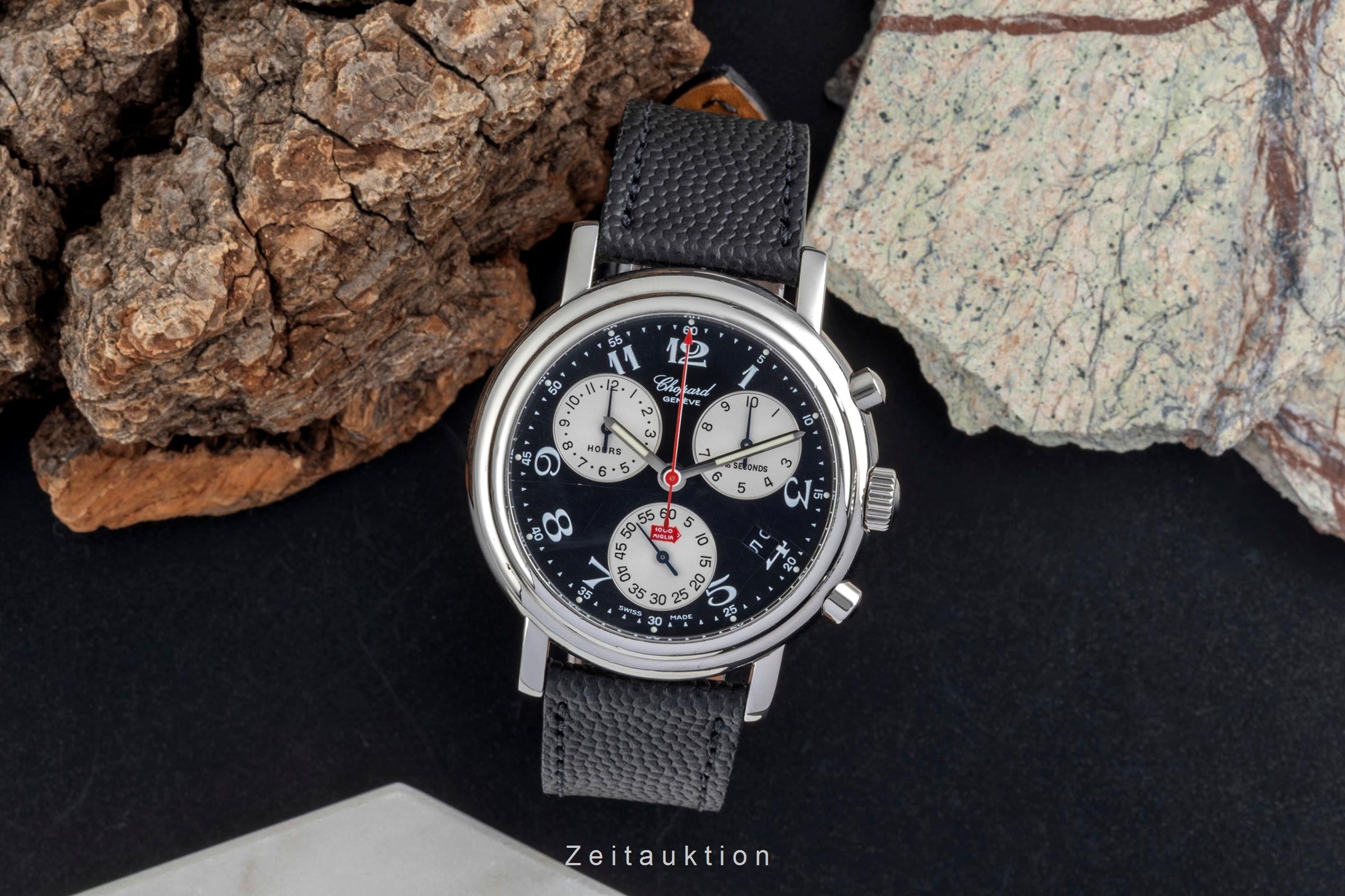 Chopard Mille Miglia chronographe acier quartz montre pour hommes 8271  [2604579]