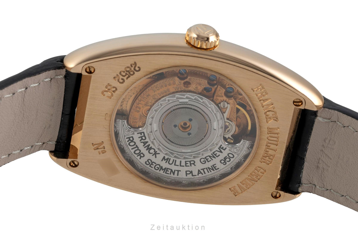 Franck Muller Curvex 18 ct gold automatic men's watch 2852 SC  [2604581]