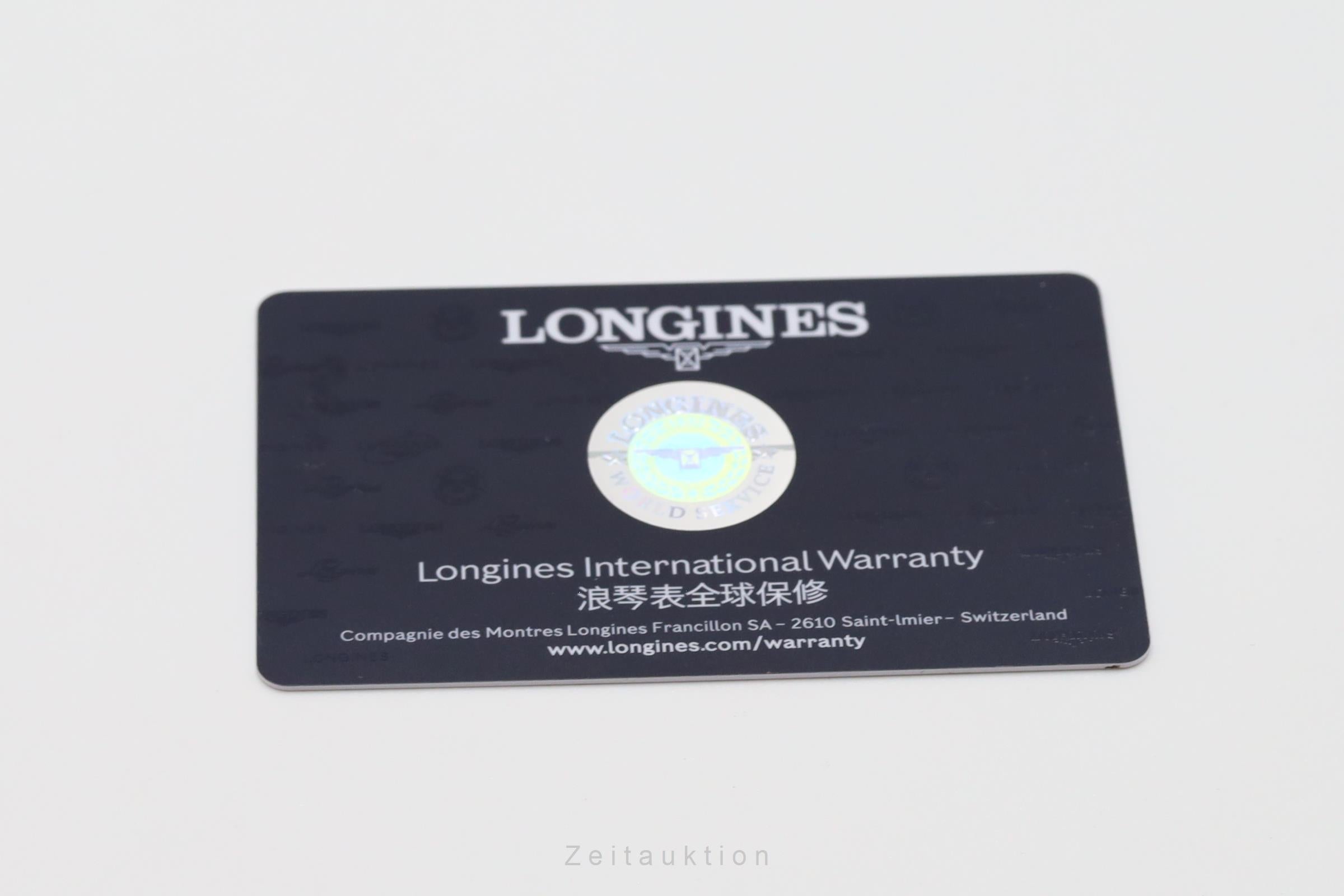 Longines Master Collection cronógrafo acero automático reloj para caballeros L2.673.4.78.5 LP: 3850EUR  [2604582]