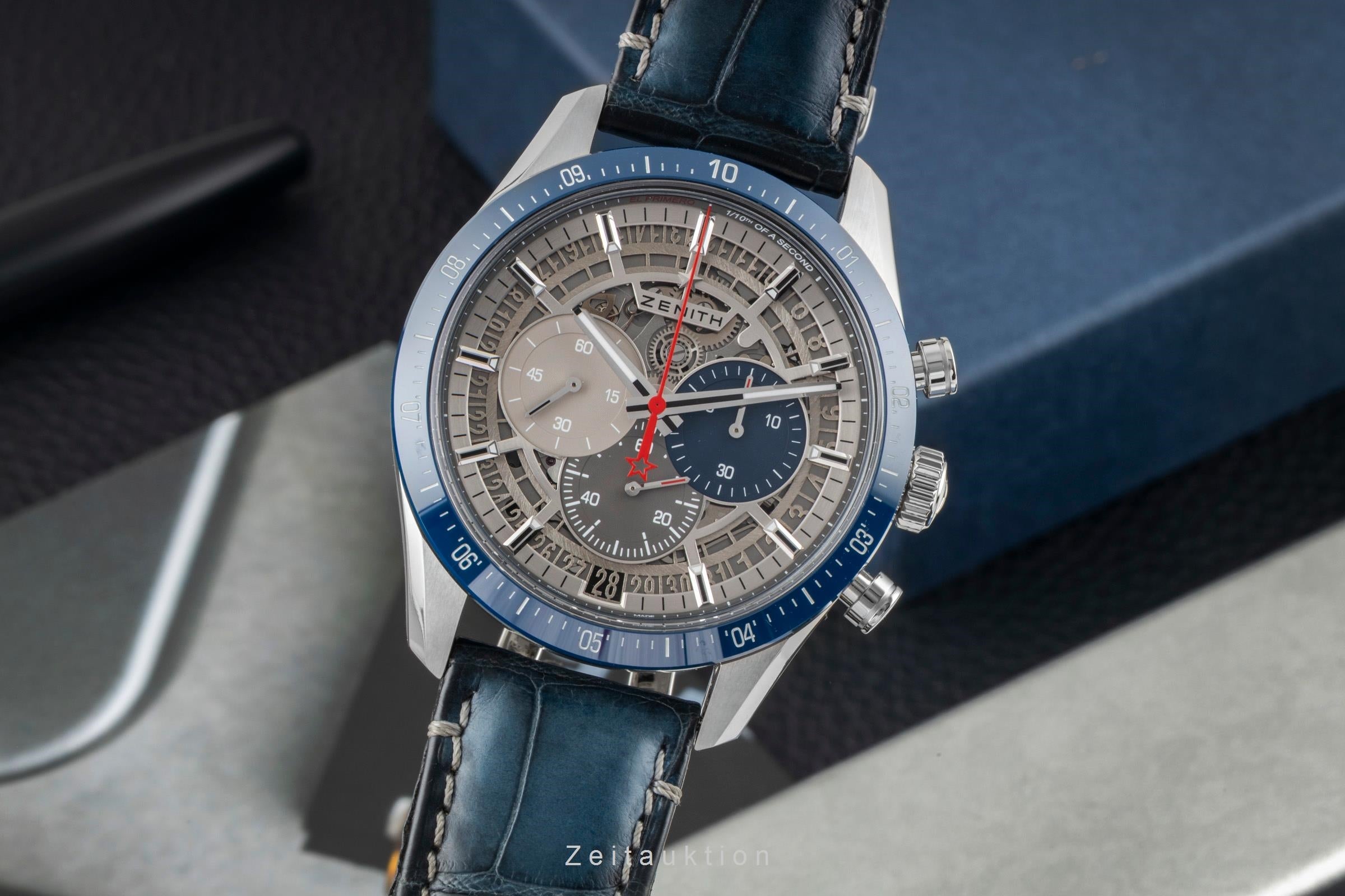 Zenith Chronomaster chronograph titanium automatic men's watch 95.3002.3600/69.C818 Limited  [2604583]