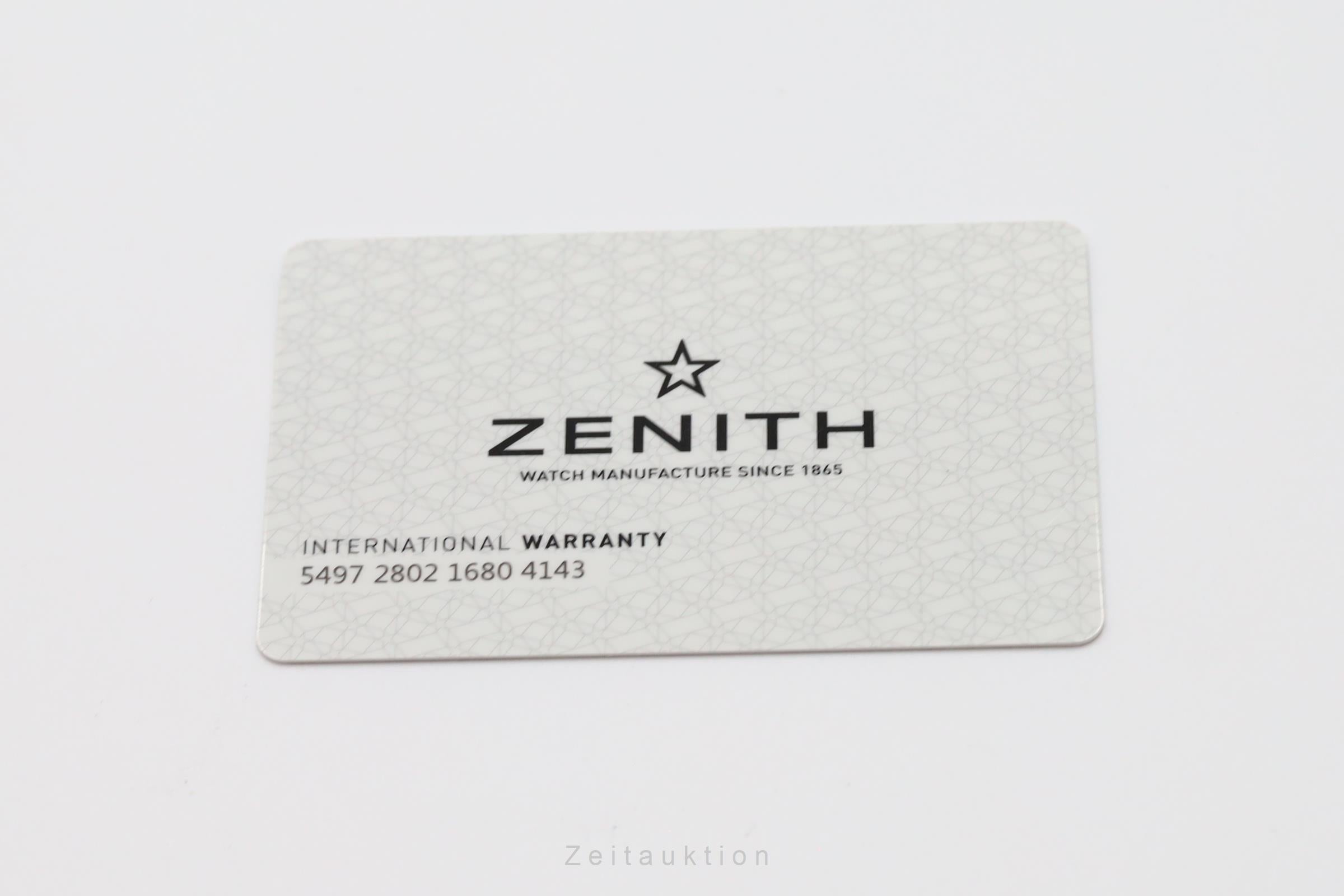 Zenith Chronomaster chronograph titanium automatic men's watch 95.3002.3600/69.C818 Limited  [2604583]