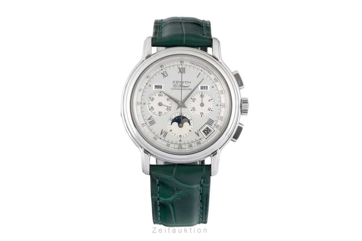 Zenith Chronomaster chronographe acier automatique montre pour hommes 01 0240 410  [2604584]