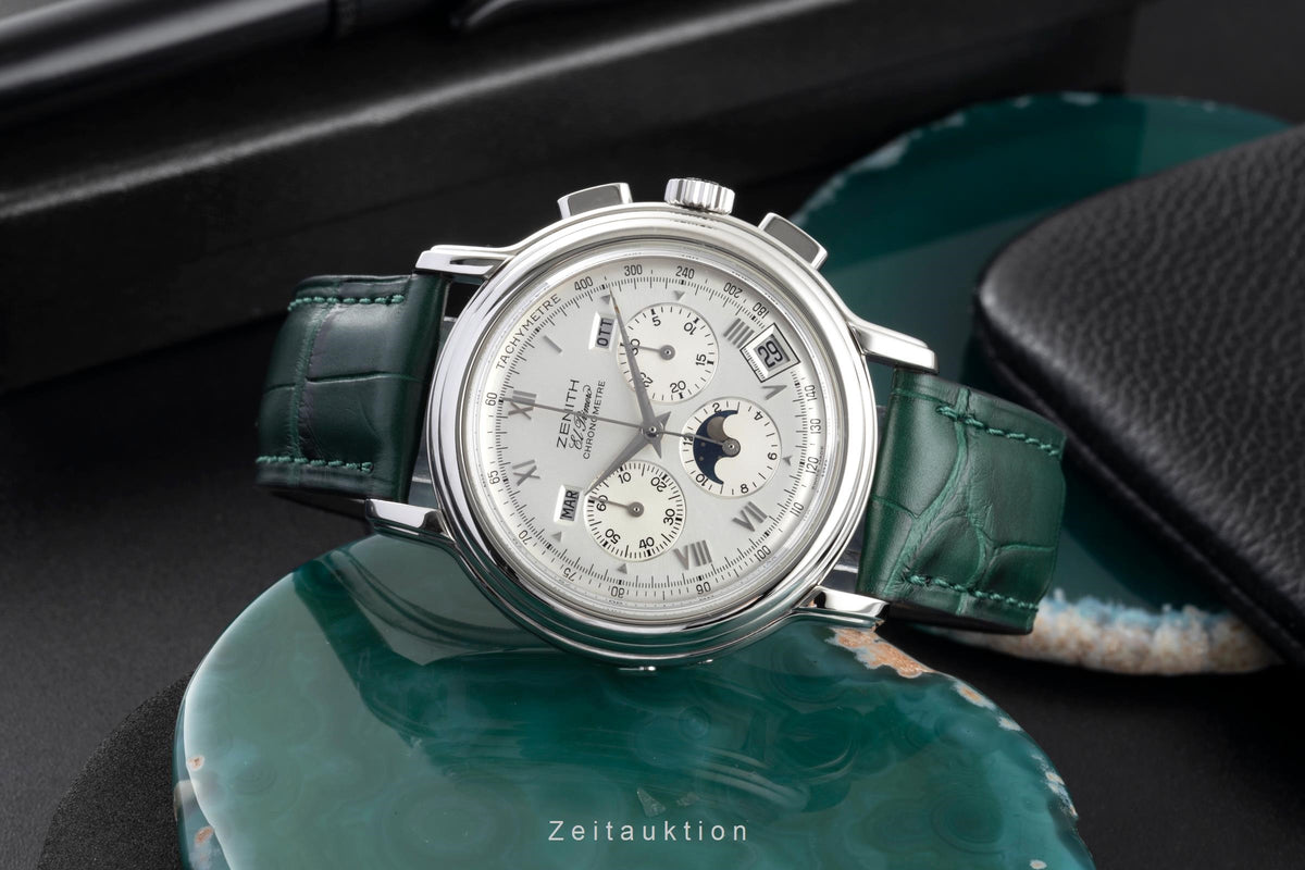 Zenith Chronomaster chronographe acier automatique montre pour hommes 01 0240 410  [2604584]