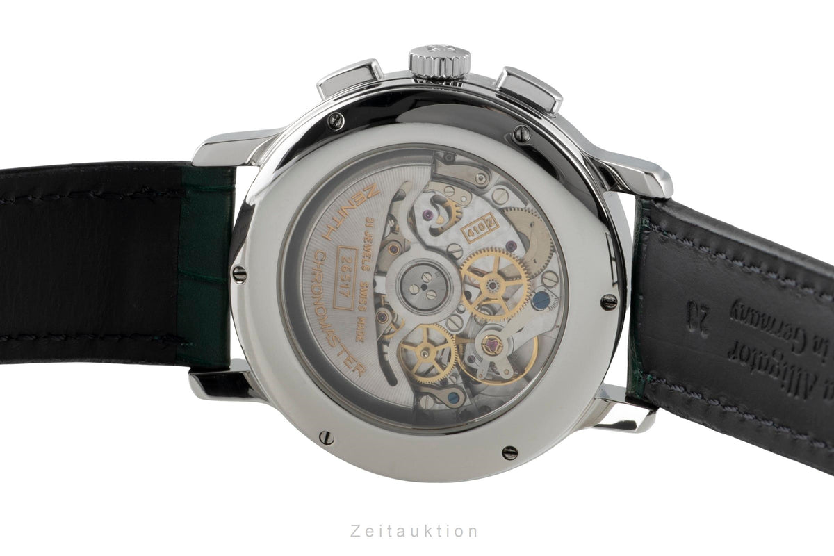 Zenith Chronomaster chronographe acier automatique montre pour hommes 01 0240 410  [2604584]