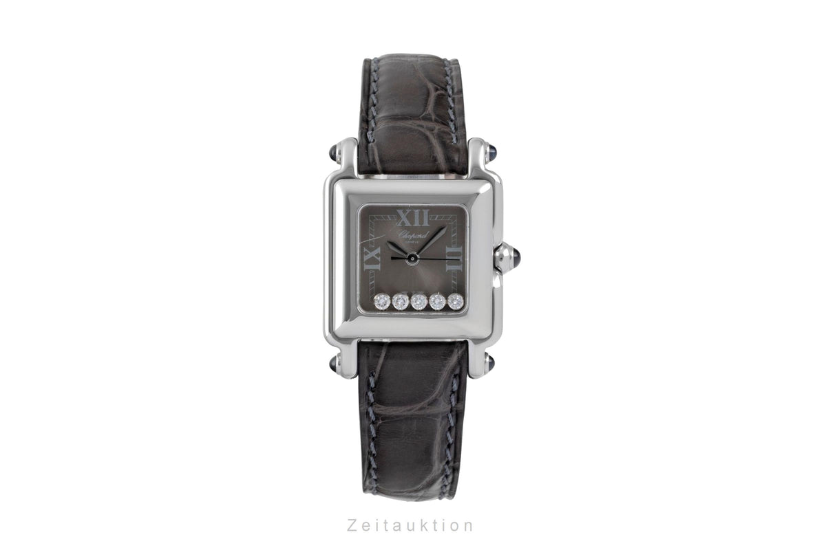 Chopard Happy Sport Diamanten Edelstahl Damenuhr Ref. 27/8892-23 Klassiker [2604590]