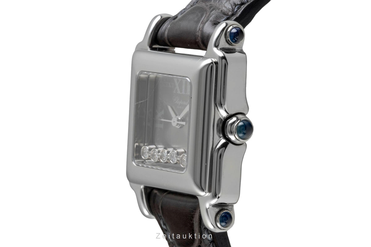 Chopard Happy Sport Diamanten Edelstahl Damenuhr Ref. 27/8892-23 Klassiker [2604590]