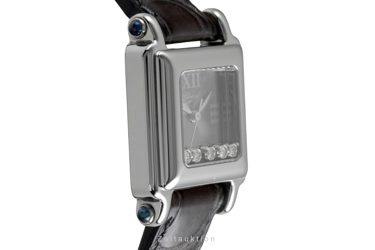 Chopard Happy Sport Diamanten Edelstahl Damenuhr Ref. 27/8892-23 Klassiker [2604590]