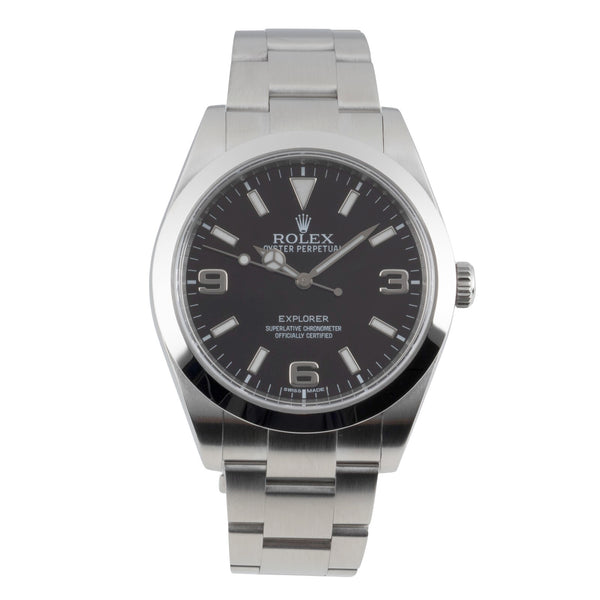 Rolex Explorer acero automático reloj para caballeros 214270  [2604592]
