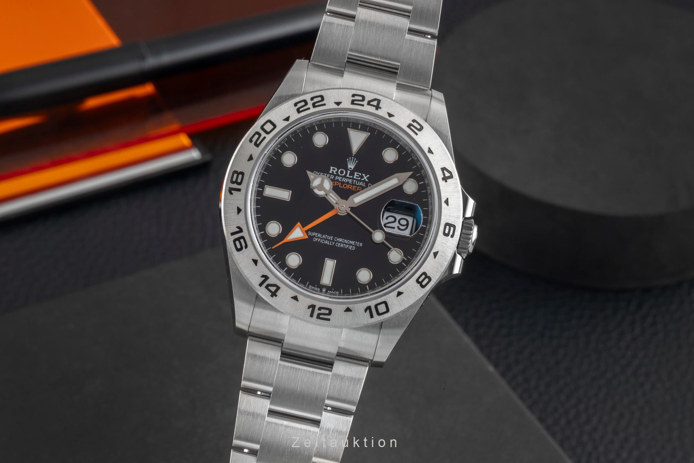 Rolex Explorer II acero automático reloj para caballeros 226570  [2604593]