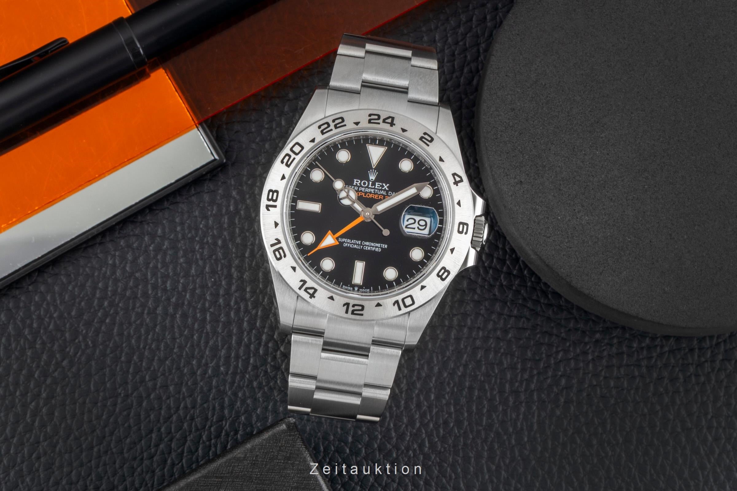 Rolex Explorer II acero automático reloj para caballeros 226570  [2604593]