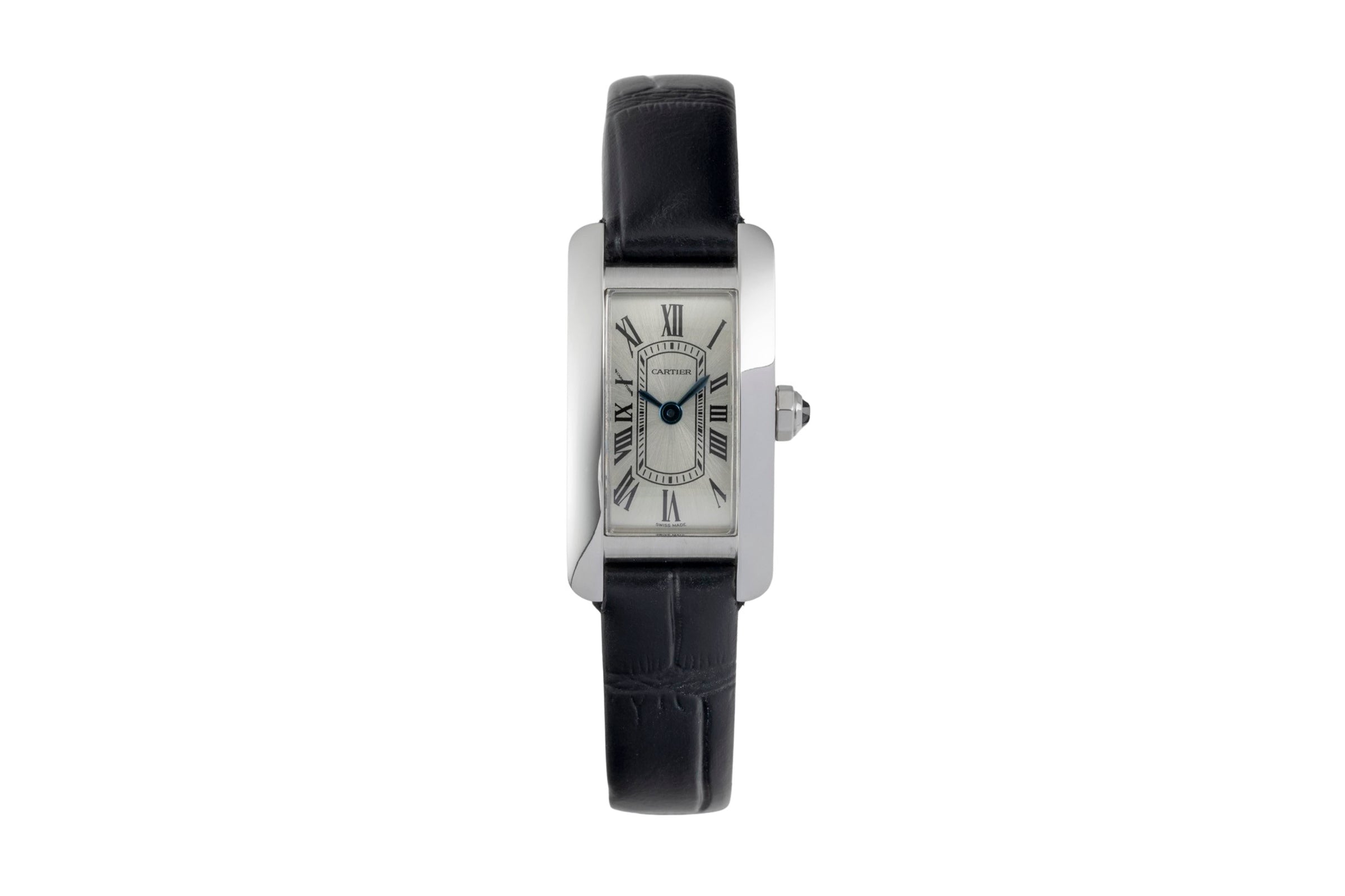 Cartier Tank Américaine steel quartz women's watch WSTA0081  [2604595]