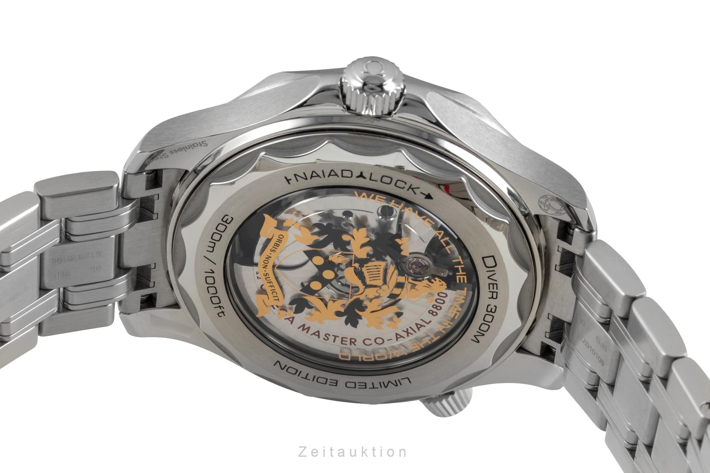 Omega Seamaster steel automatic men's watch 210.22.42.20.01.004 Limited  [2604597]