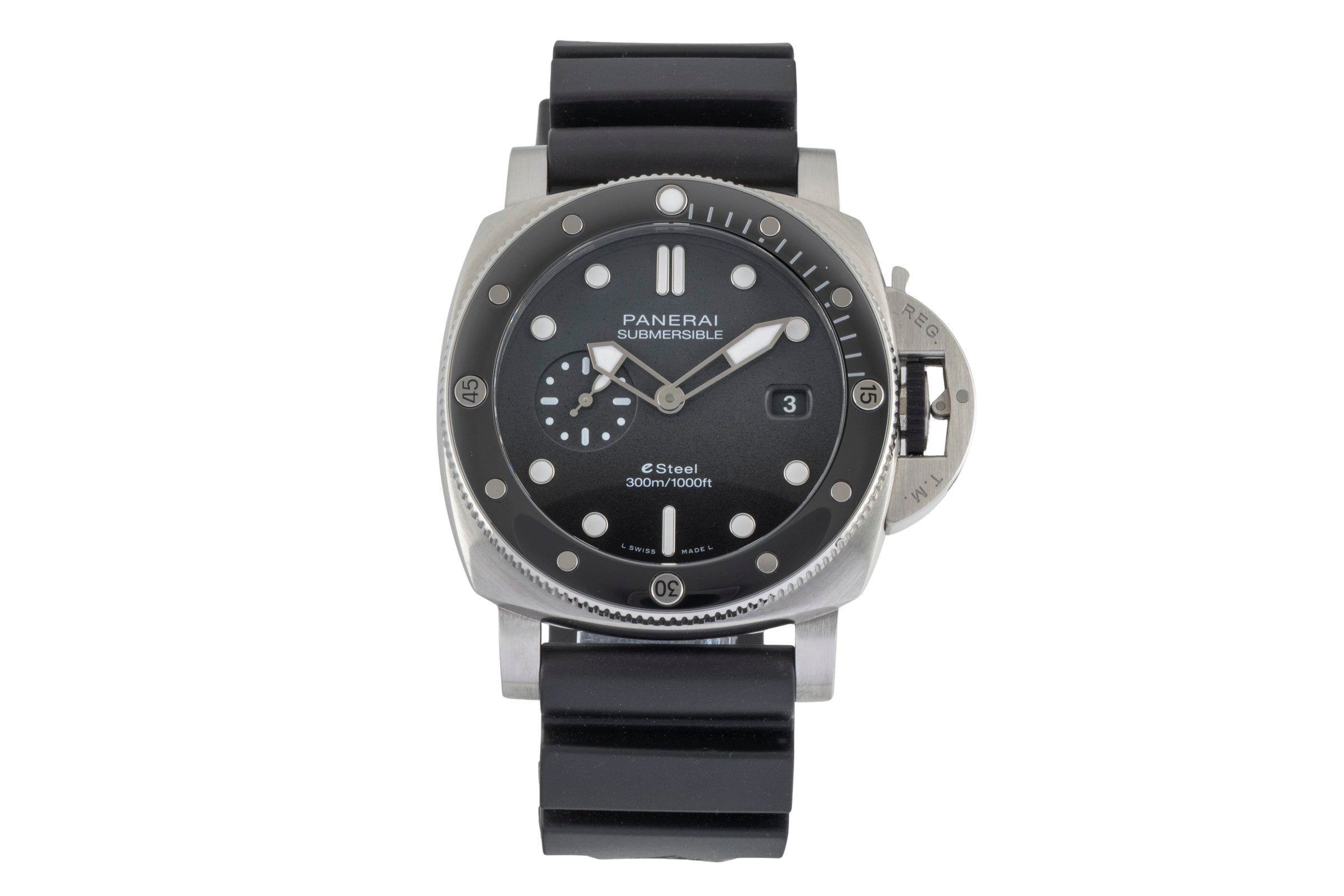 Panerai Submersible steel automatic men's watch PAM01288 LP: 11800EUR  [2604598]