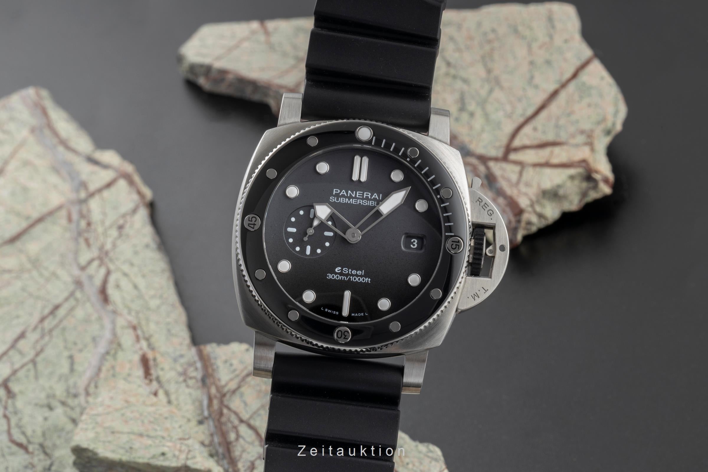 Panerai Submersible steel automatic men's watch PAM01288 LP: 11800EUR  [2604598]