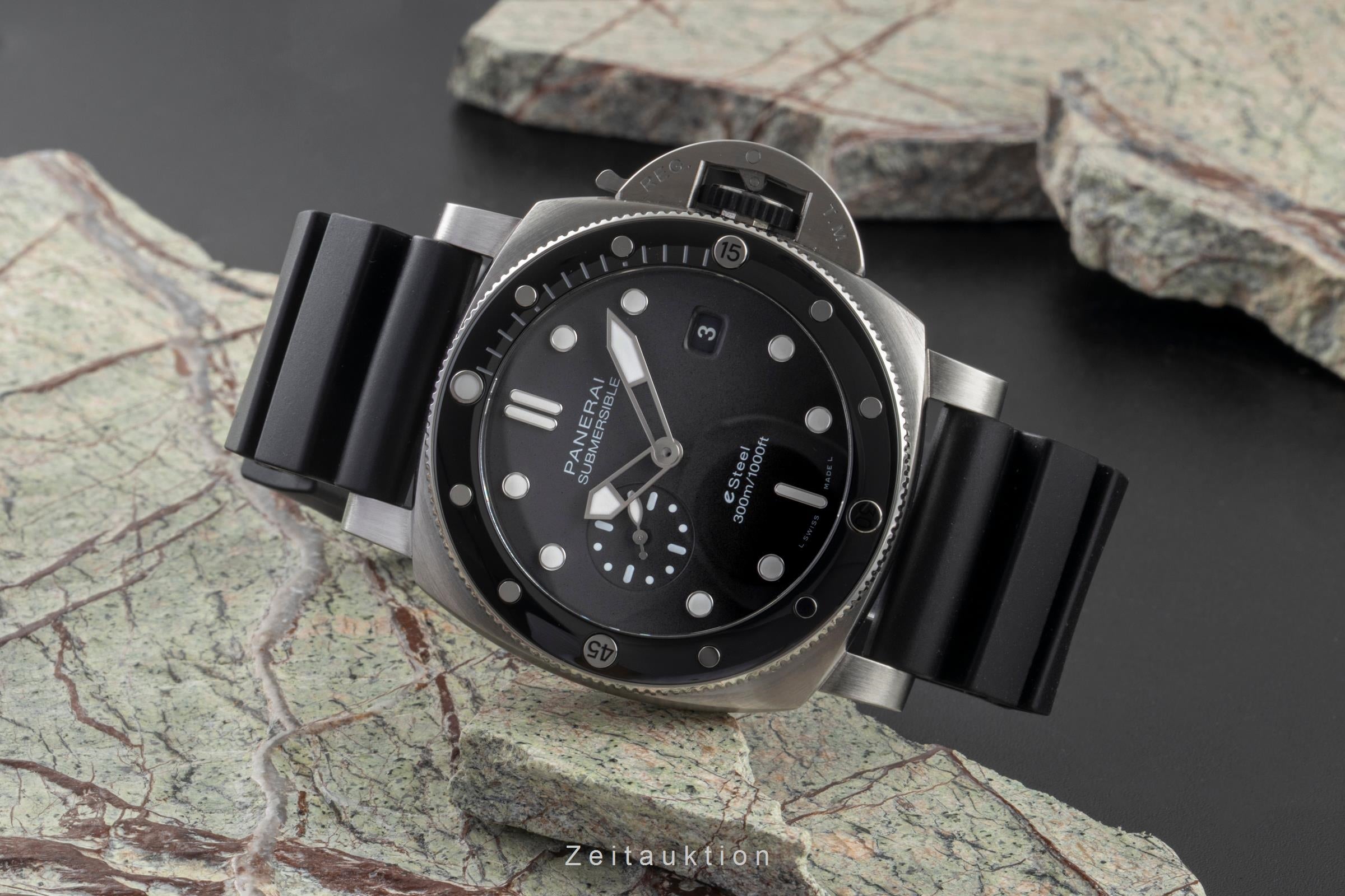 Panerai Submersible steel automatic men's watch PAM01288 LP: 11800EUR  [2604598]