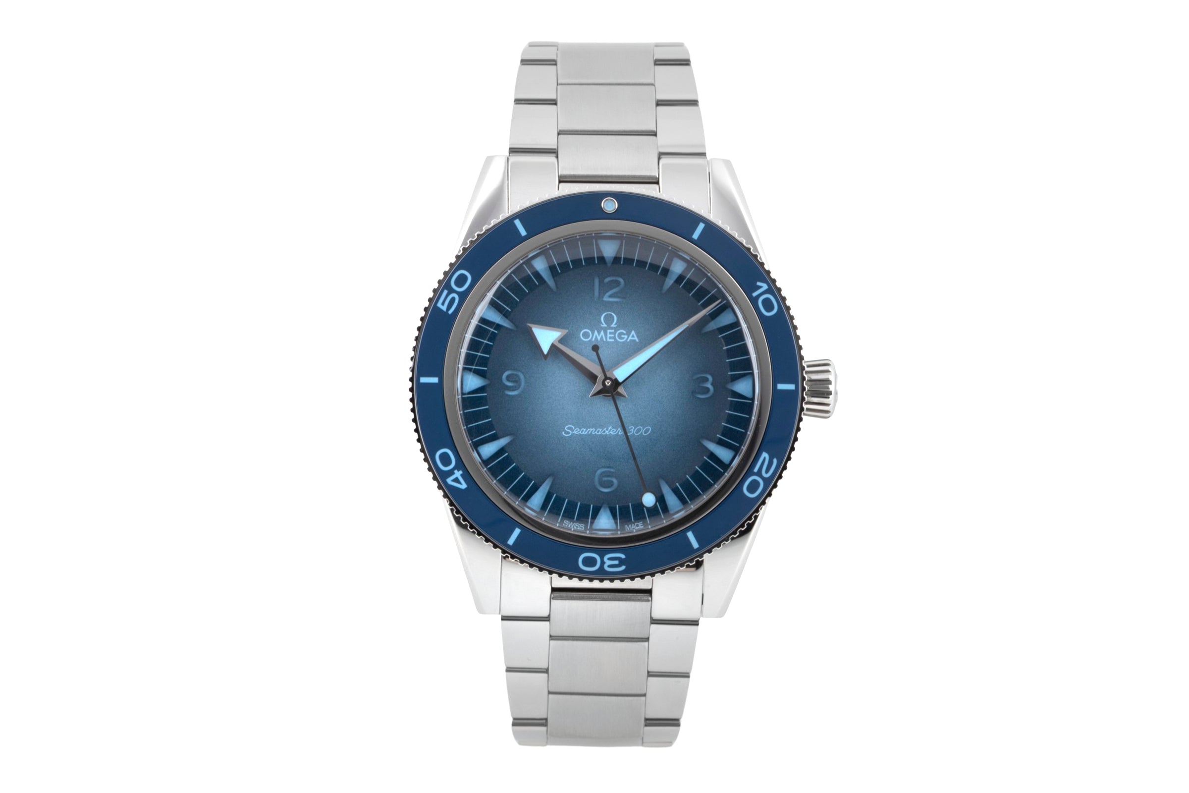 Omega Seamaster steel automatic men's watch 234.30.41.21.03.002 LP: 8100EUR  [2604599]