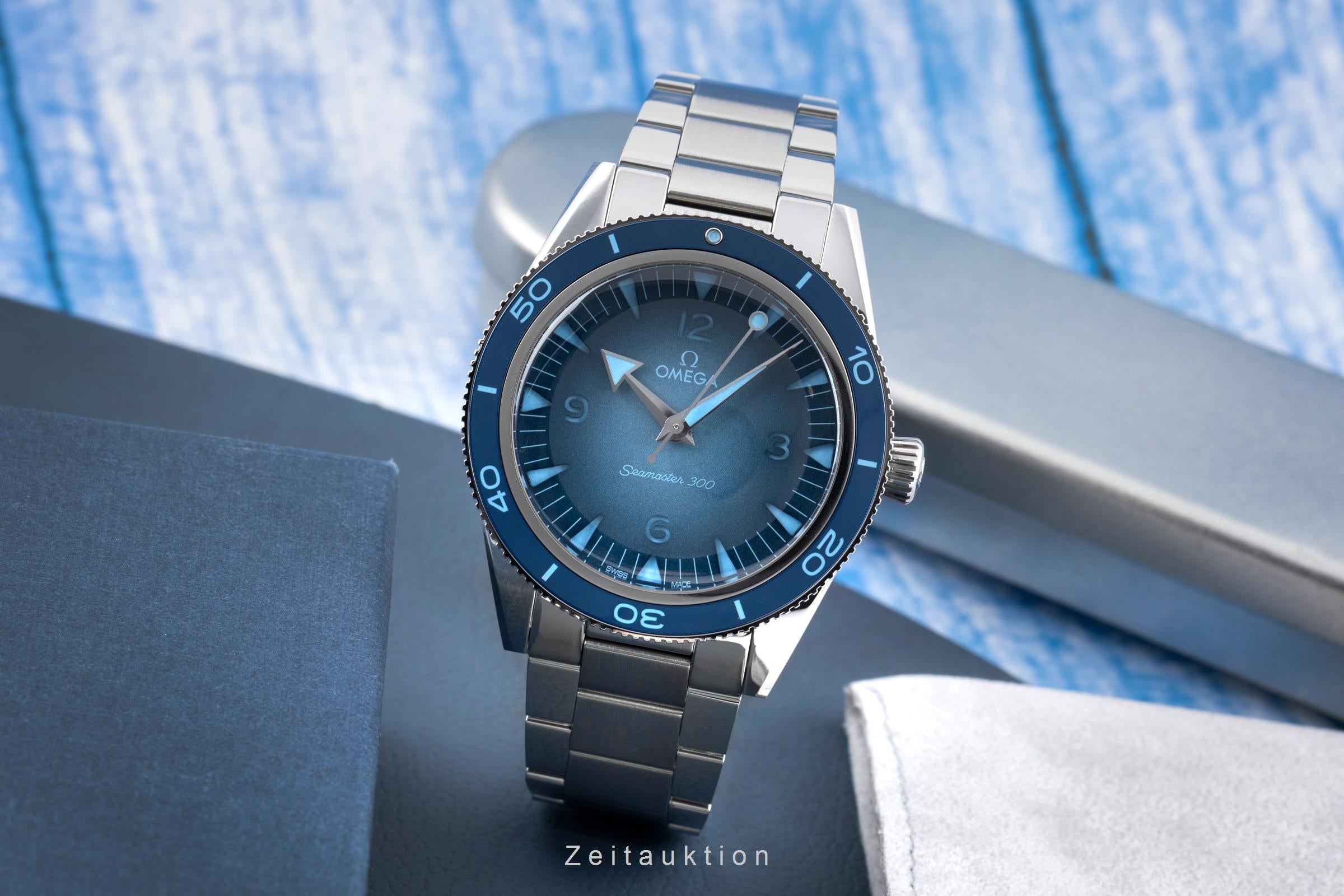 Omega Seamaster steel automatic men's watch 234.30.41.21.03.002 LP: 8100EUR  [2604599]