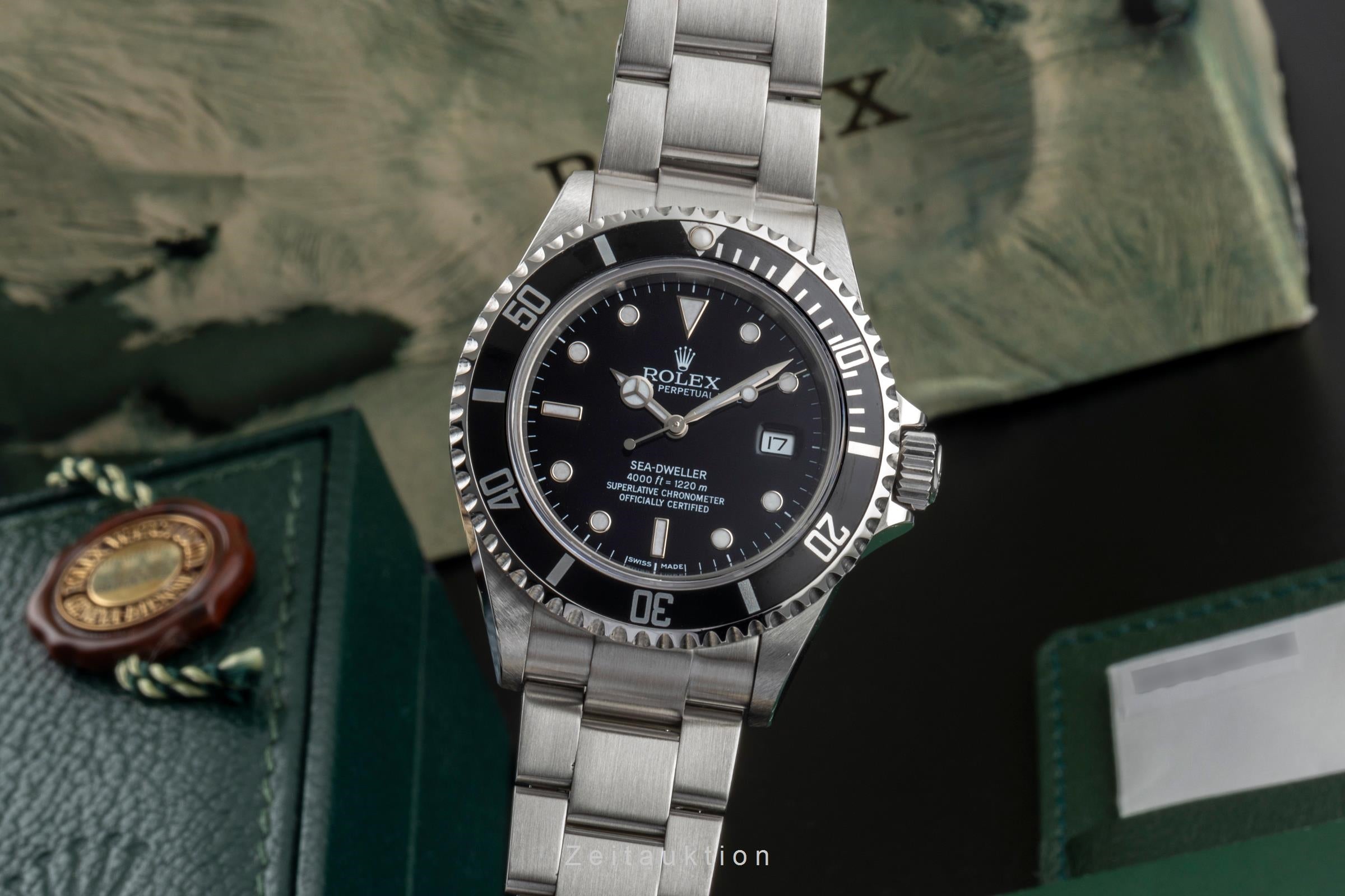 Rolex Sea-Dweller acero automático reloj para caballeros 16600  [2604600]