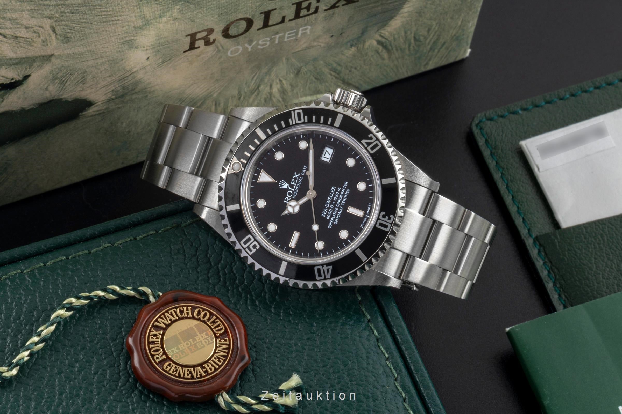 Rolex Sea-Dweller acero automático reloj para caballeros 16600  [2604600]