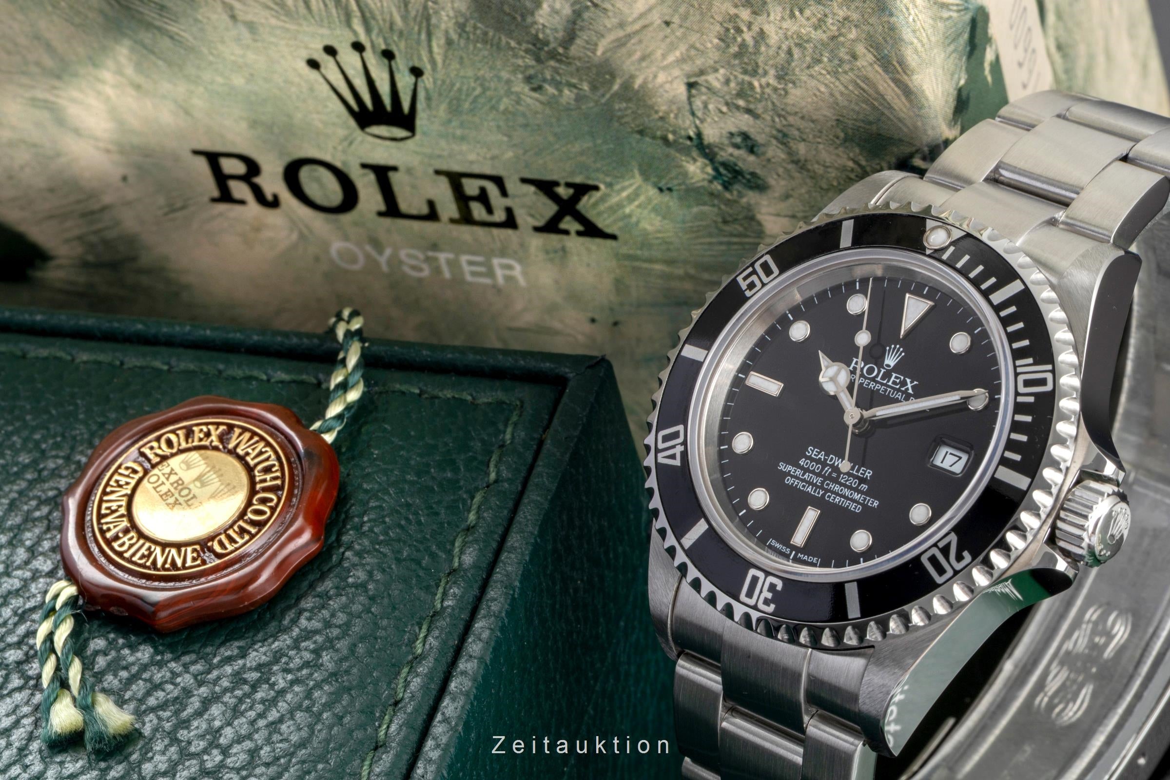Rolex Sea-Dweller acero automático reloj para caballeros 16600  [2604600]