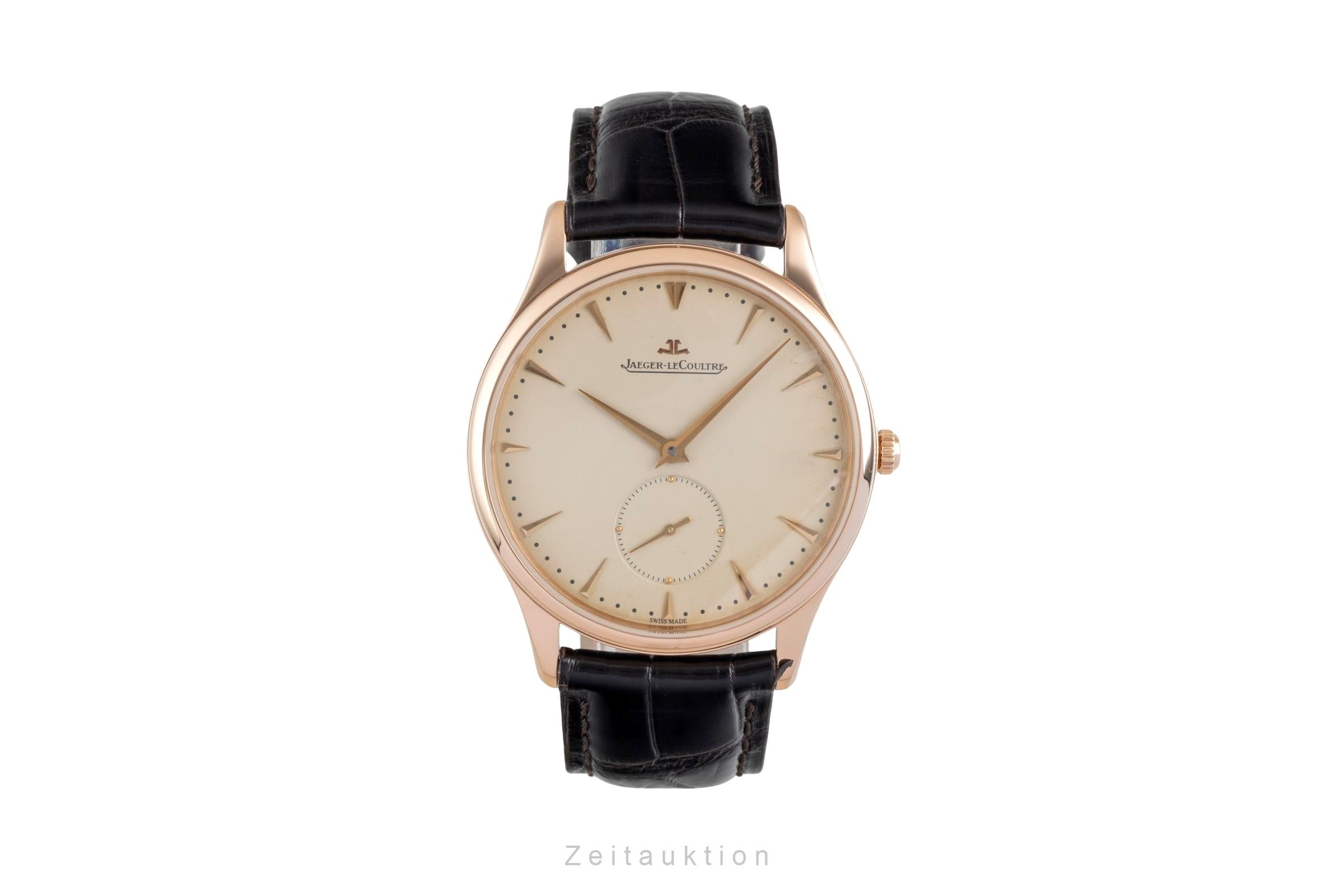 Jaeger LeCoultre Master Ultra Thin 18 ct red gold automatic men's watch Q1352520  174.2.90.S  [2604601]