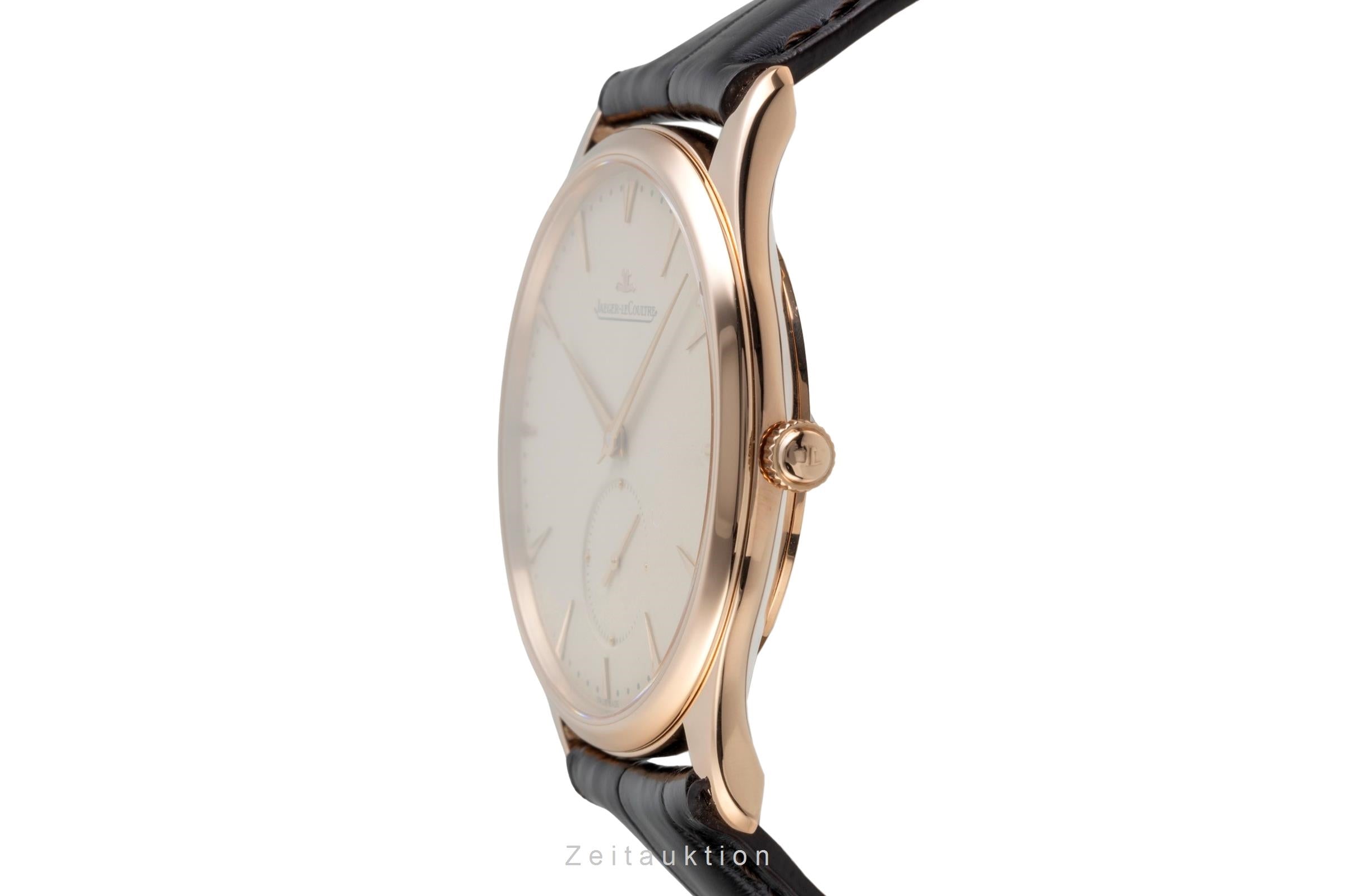 Jaeger LeCoultre Master Ultra Thin 18 ct red gold automatic men's watch Q1352520  174.2.90.S  [2604601]