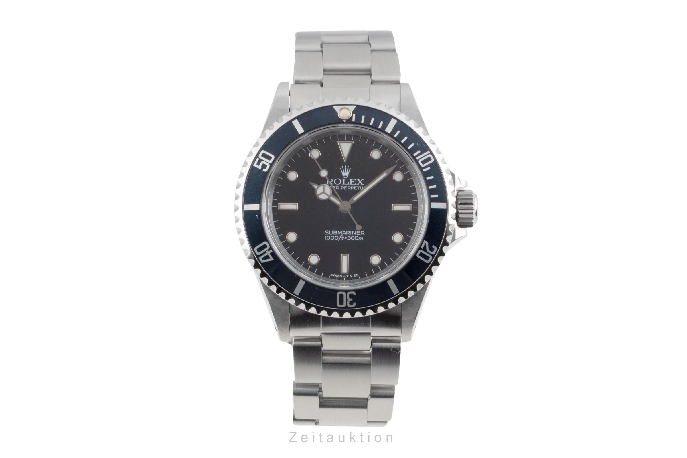 Rolex Submariner acciaio automatismo orologio da uomo 14060  [2604602]