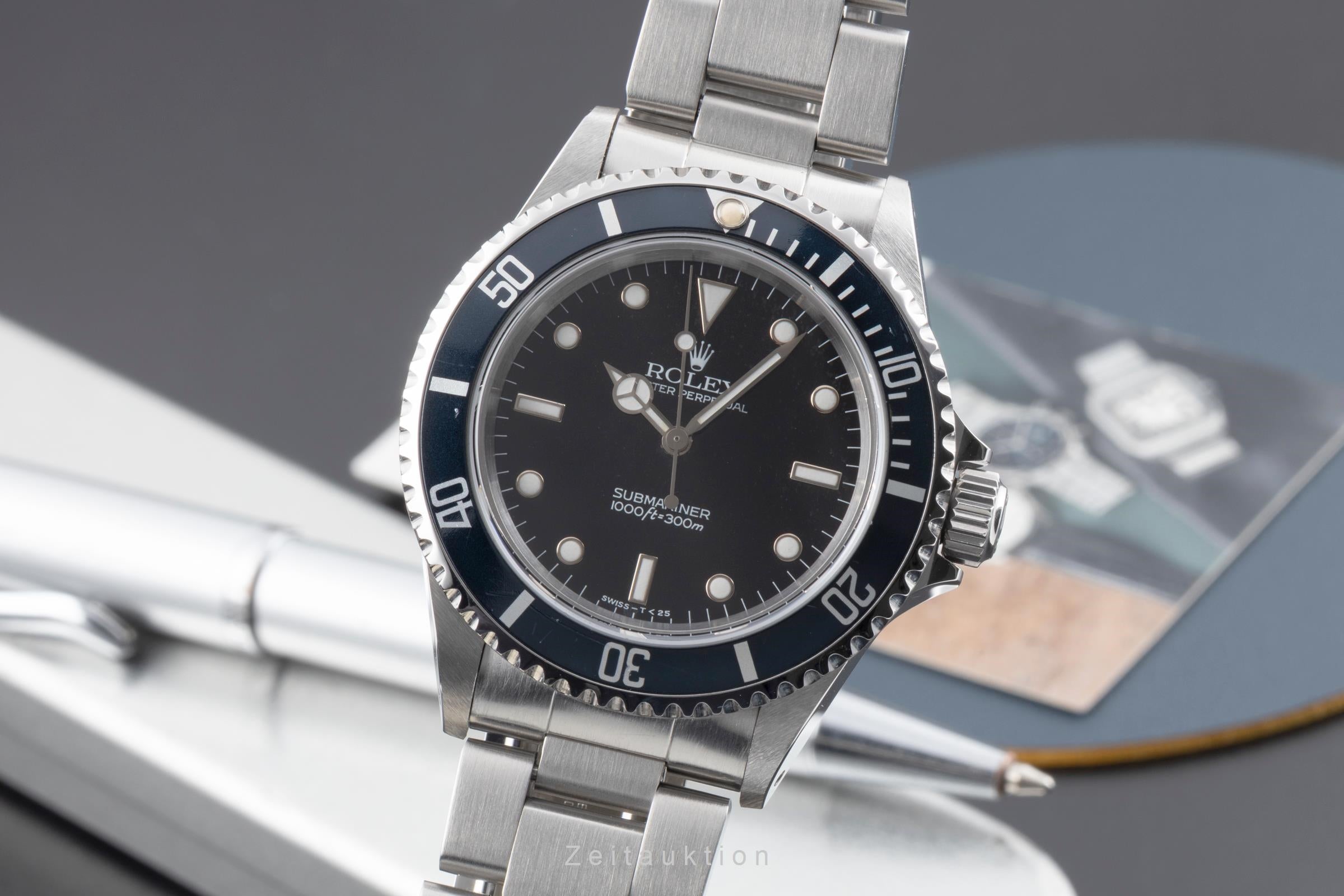 Rolex Submariner No Date Oyster Edelstahl Automatik Herrenuhr Ref. 14060 W-Serie [2604602]