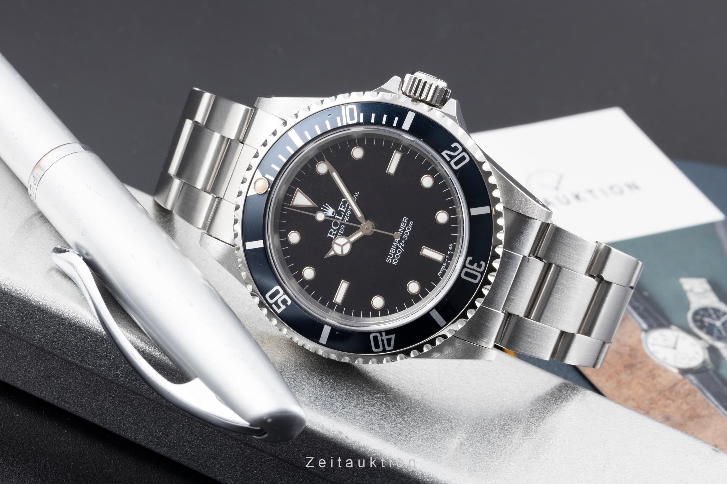 Rolex Submariner acciaio automatismo orologio da uomo 14060  [2604602]