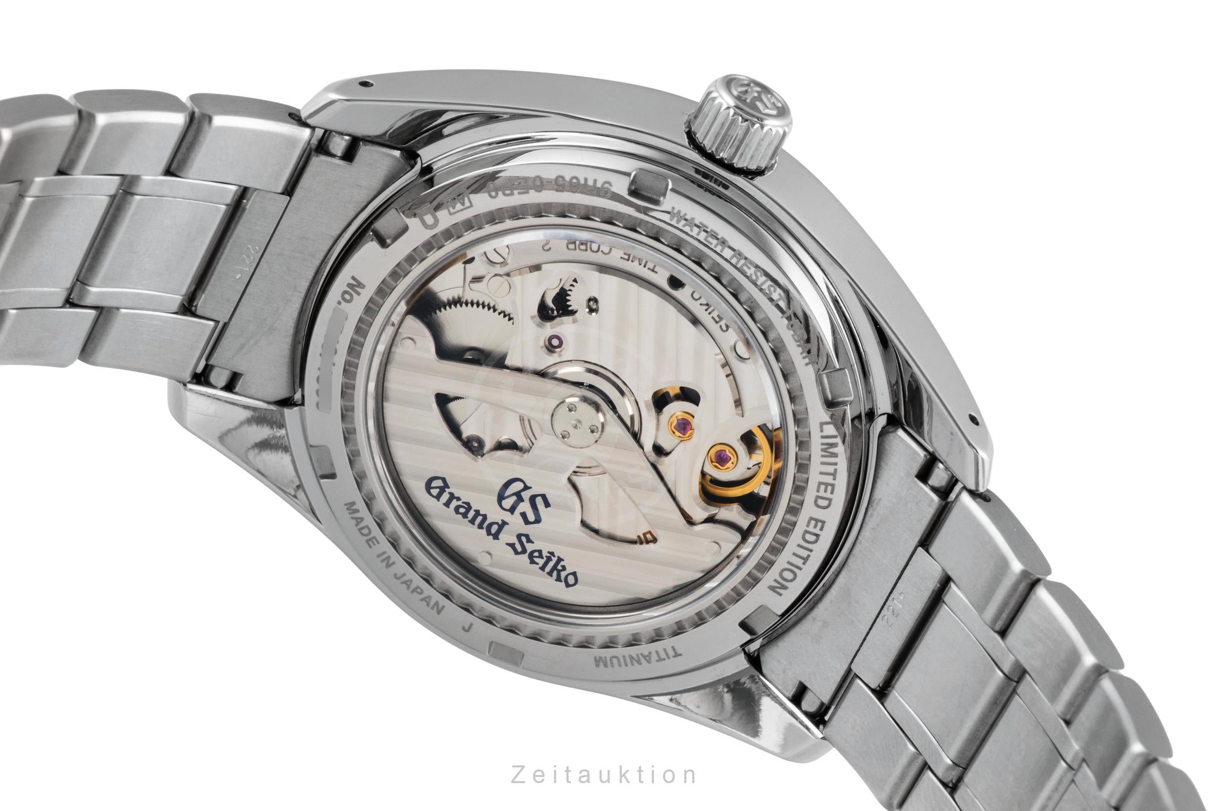 Grand Seiko Sport Spring Drive titanio automatismo orologio da uomo SBGA497G Limited  [2604604]
