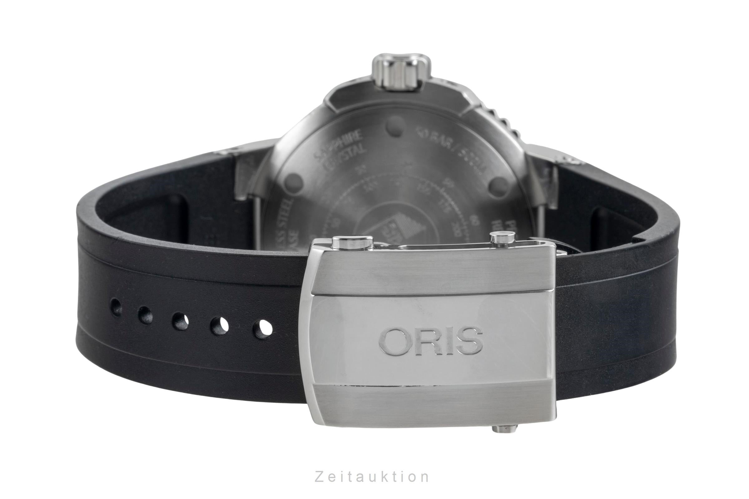 Oris Aquis Date acero automático reloj para caballeros 01 743 7673 4135-07 8 26 01PEB LP: 2200EUR  [2604605]