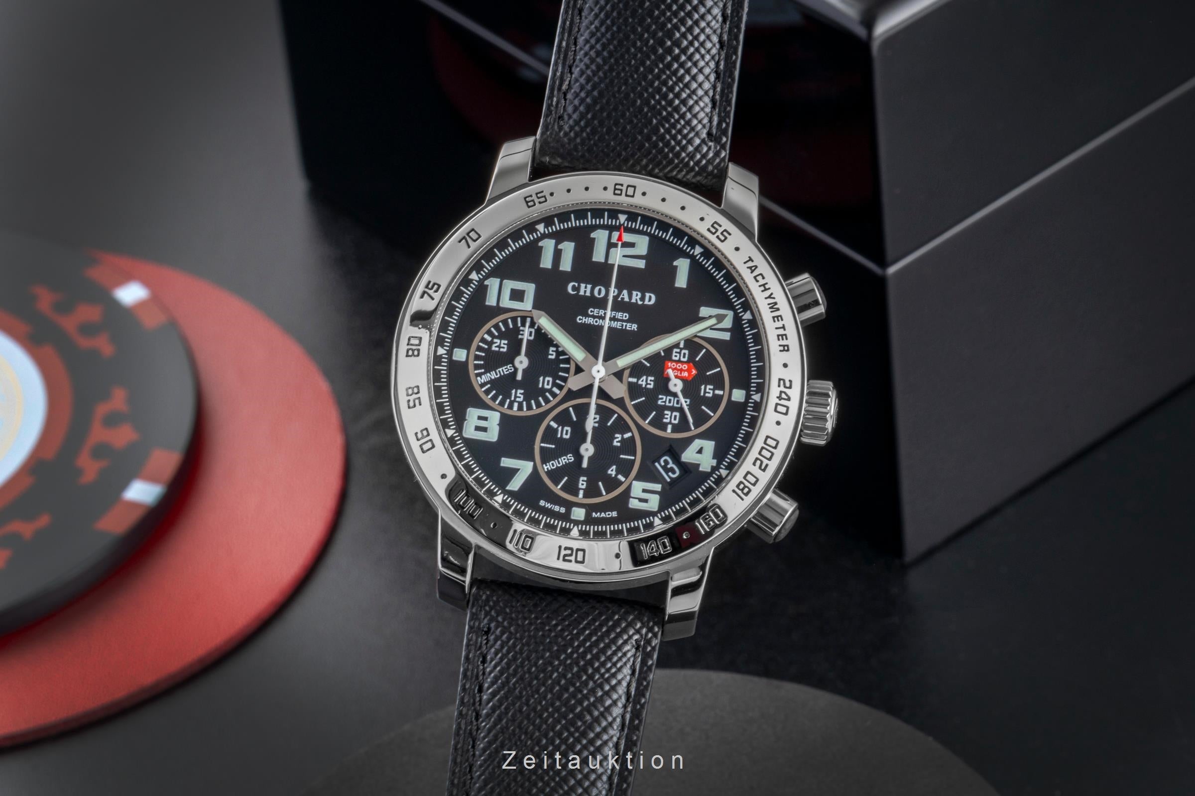 Chopard Mille Miglia chronograph steel automatic men's watch 16/8920 LP: 10300EUR  [2604607]