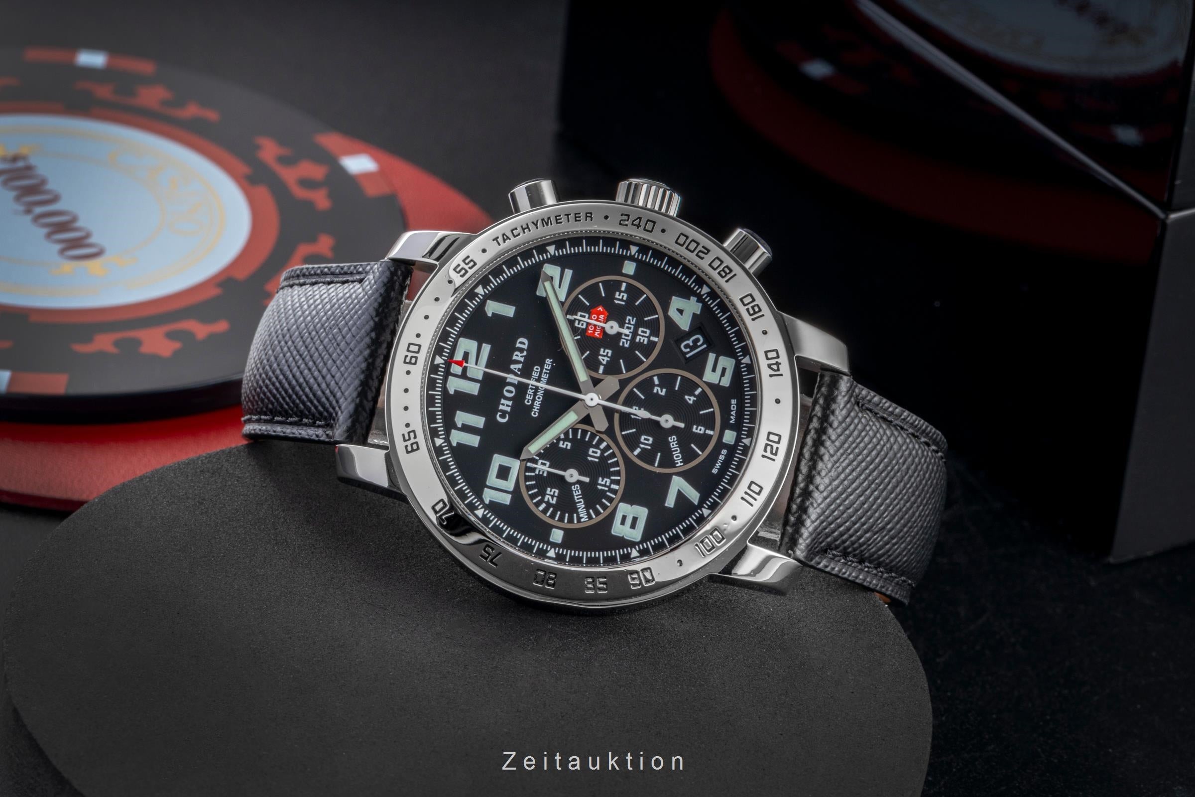 Chopard Mille Miglia chronograph steel automatic men's watch 16/8920 LP: 10300EUR  [2604607]