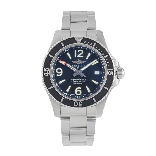 Breitling Superocean acier automatique montre pour hommes A17366021B1A1  [2604609]