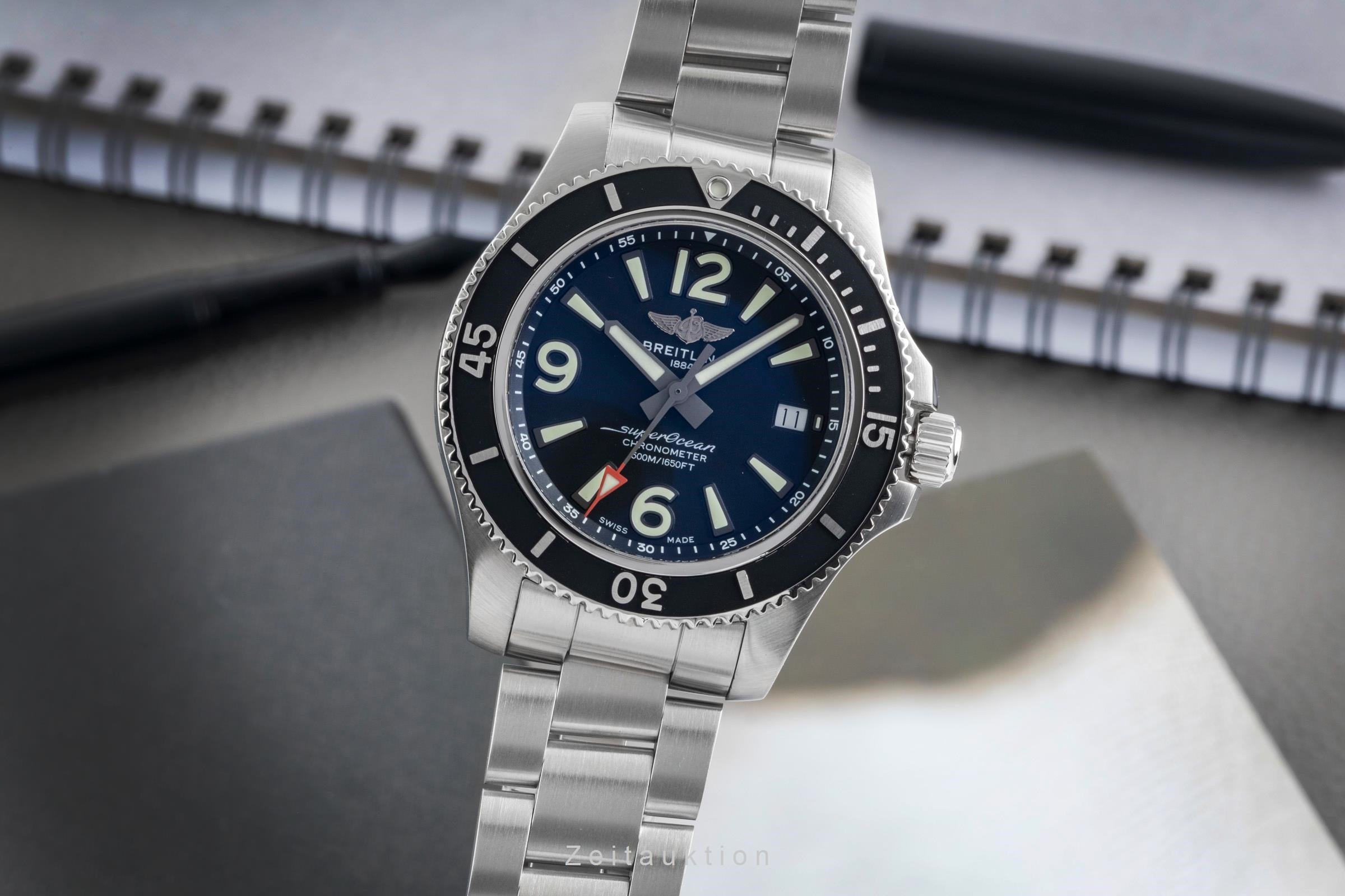 Breitling Superocean steel automatic men's watch A17366021B1A1  [2604609]