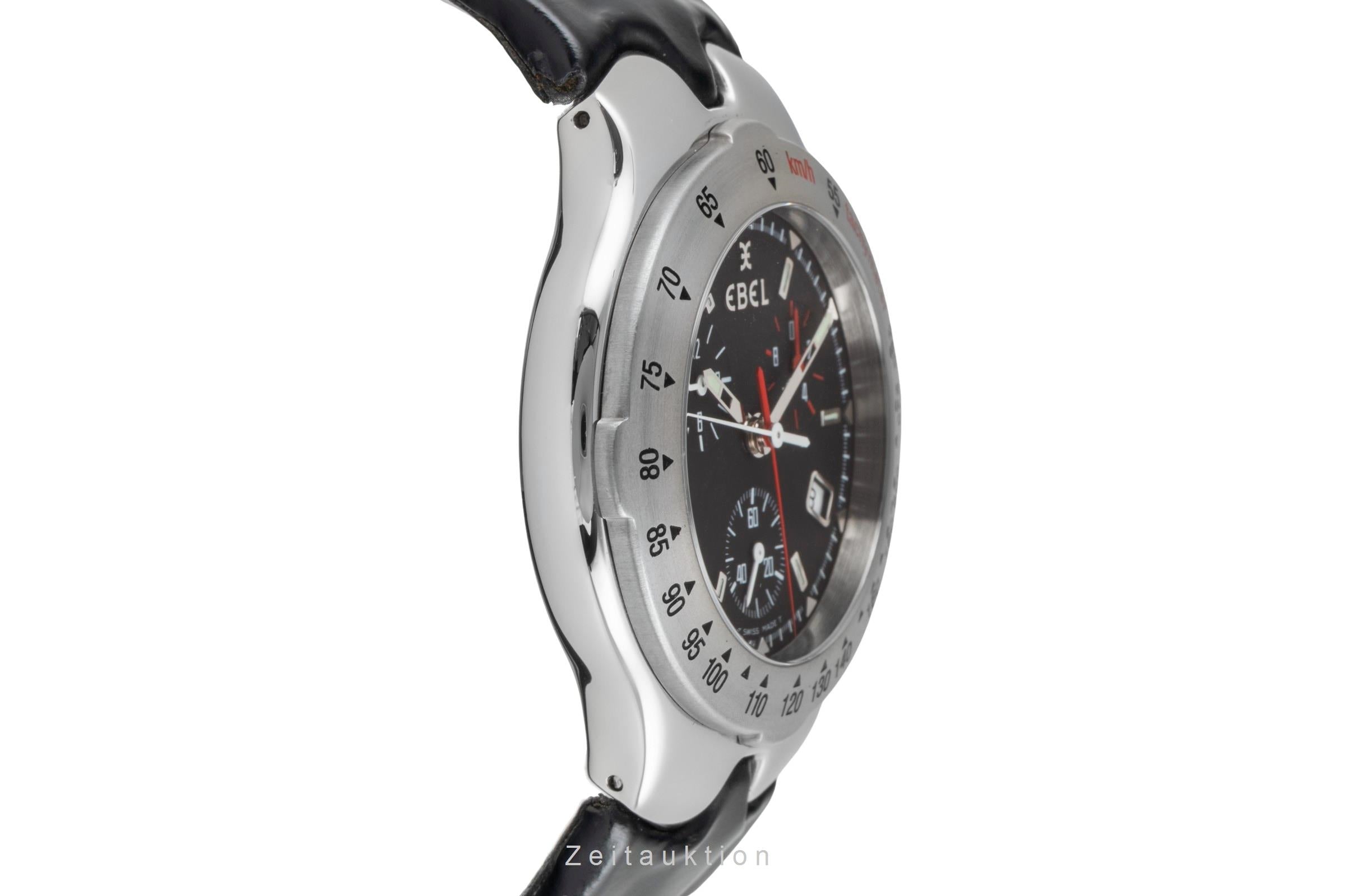 Ebel Sportwave cronógrafo acero / titanio cuarzo reloj para caballeros E9251642  [2604612]