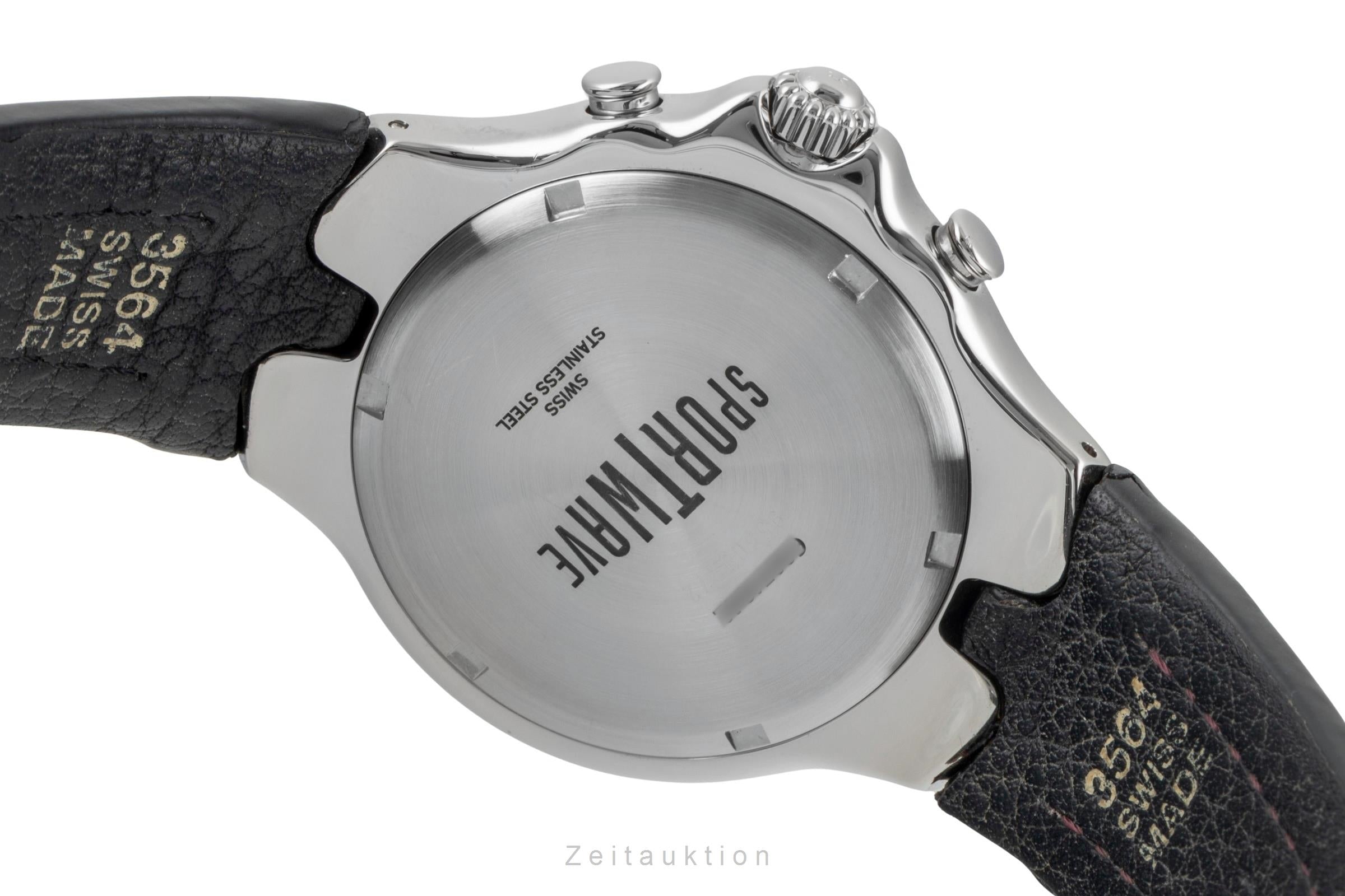 Ebel Sportwave cronógrafo acero / titanio cuarzo reloj para caballeros E9251642  [2604612]