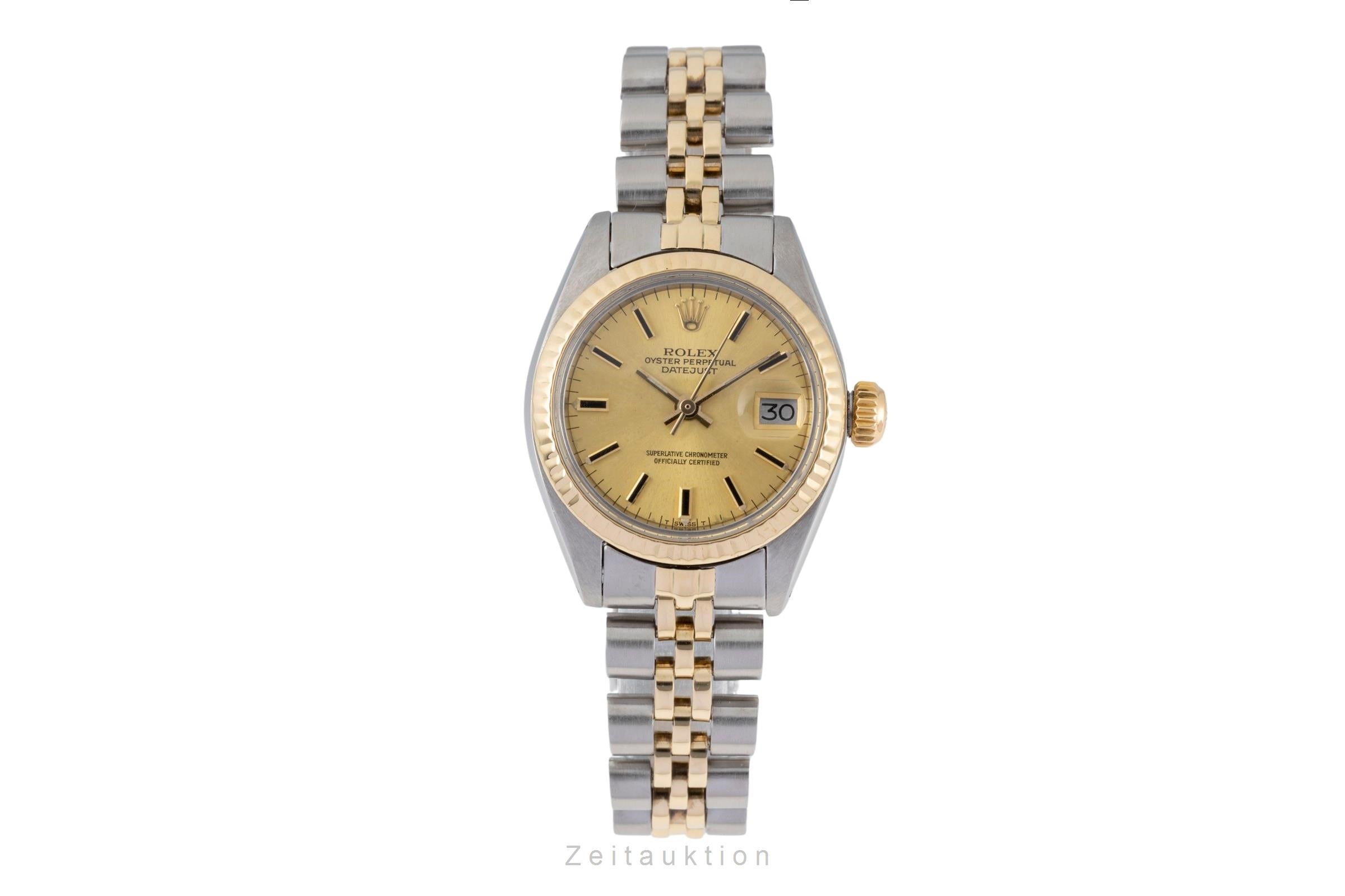 Rolex Lady Datejust steel / gold automatic women's watch 6917 Vintage  [2604614]