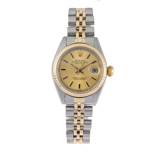 Rolex Lady Datejust steel / gold automatic women's watch 6917 Vintage  [2604614]