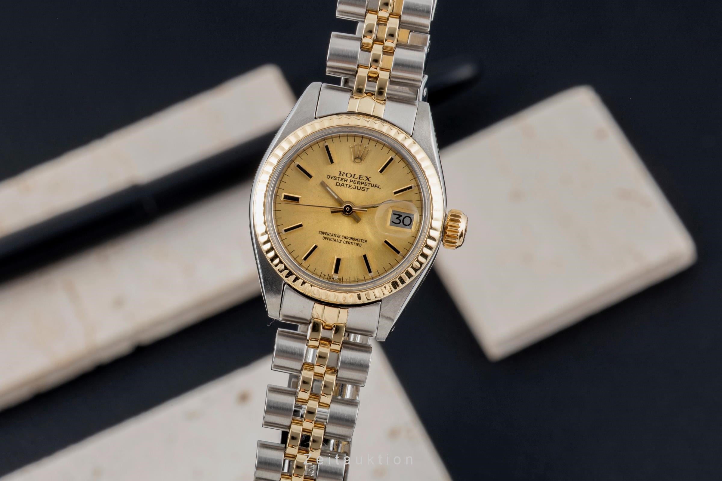 Rolex Lady Datejust steel / gold automatic women's watch 6917 Vintage  [2604614]