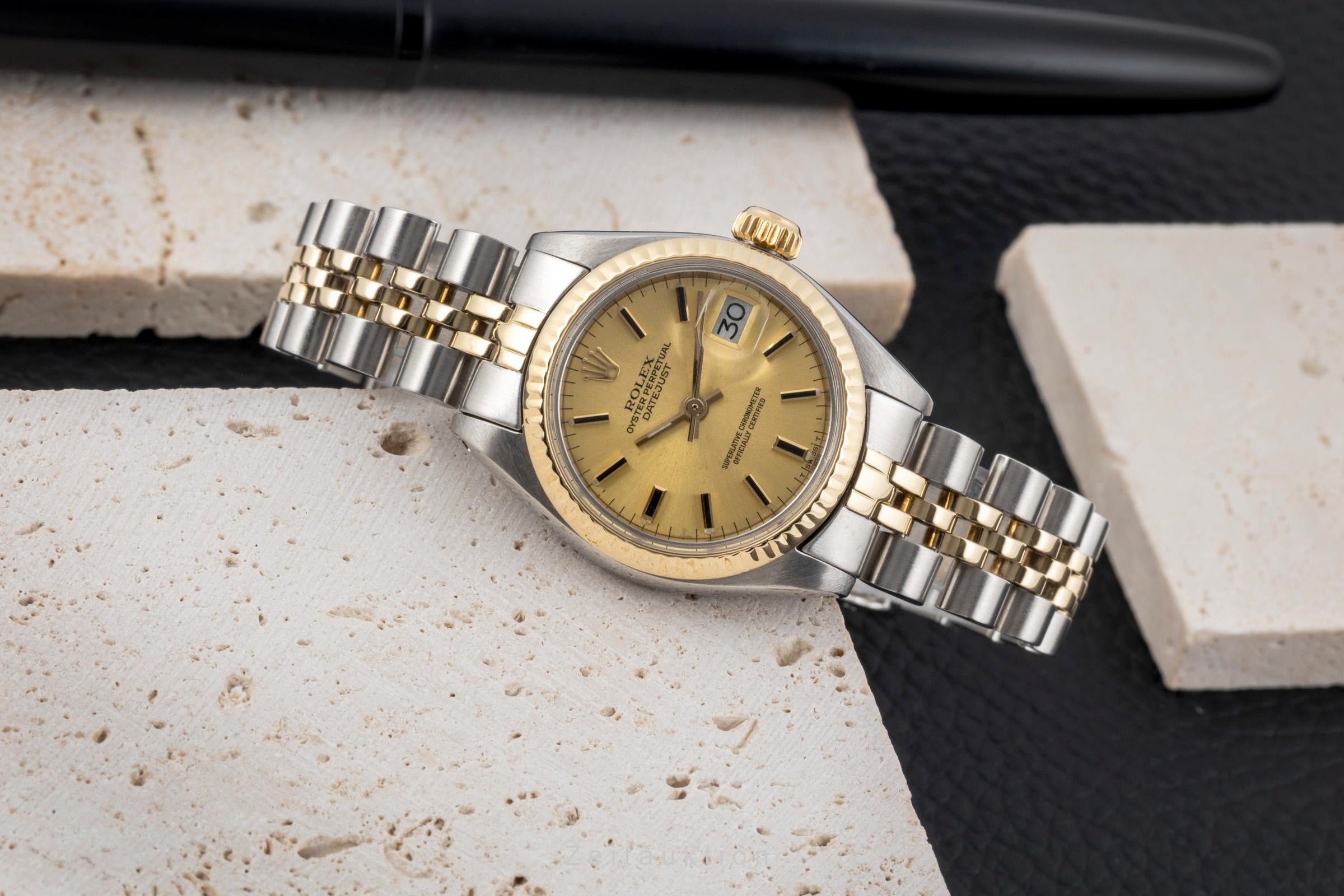 Rolex Lady Datejust steel / gold automatic women's watch 6917 Vintage  [2604614]