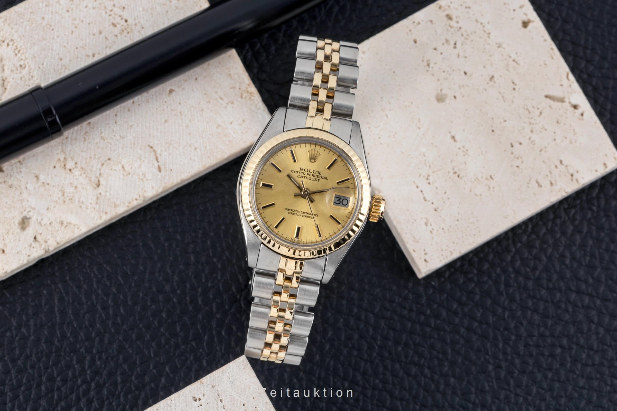 Rolex Lady Datejust steel / gold automatic women's watch 6917 Vintage  [2604614]