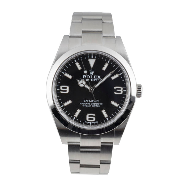 Rolex Explorer steel automatic men's watch 214270  [2604616]