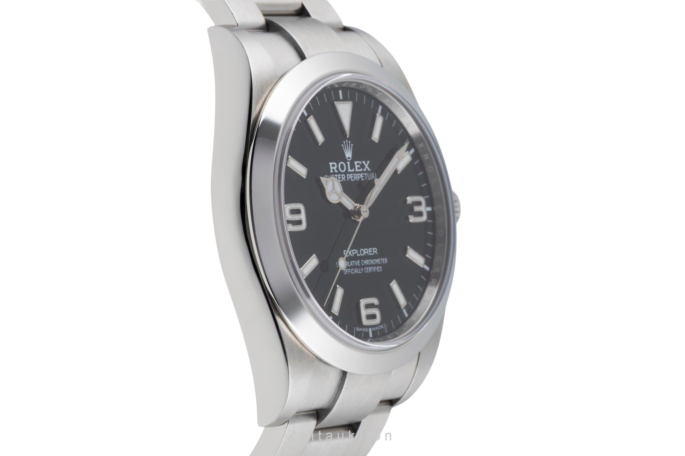 Rolex Explorer steel automatic men's watch 214270  [2604616]