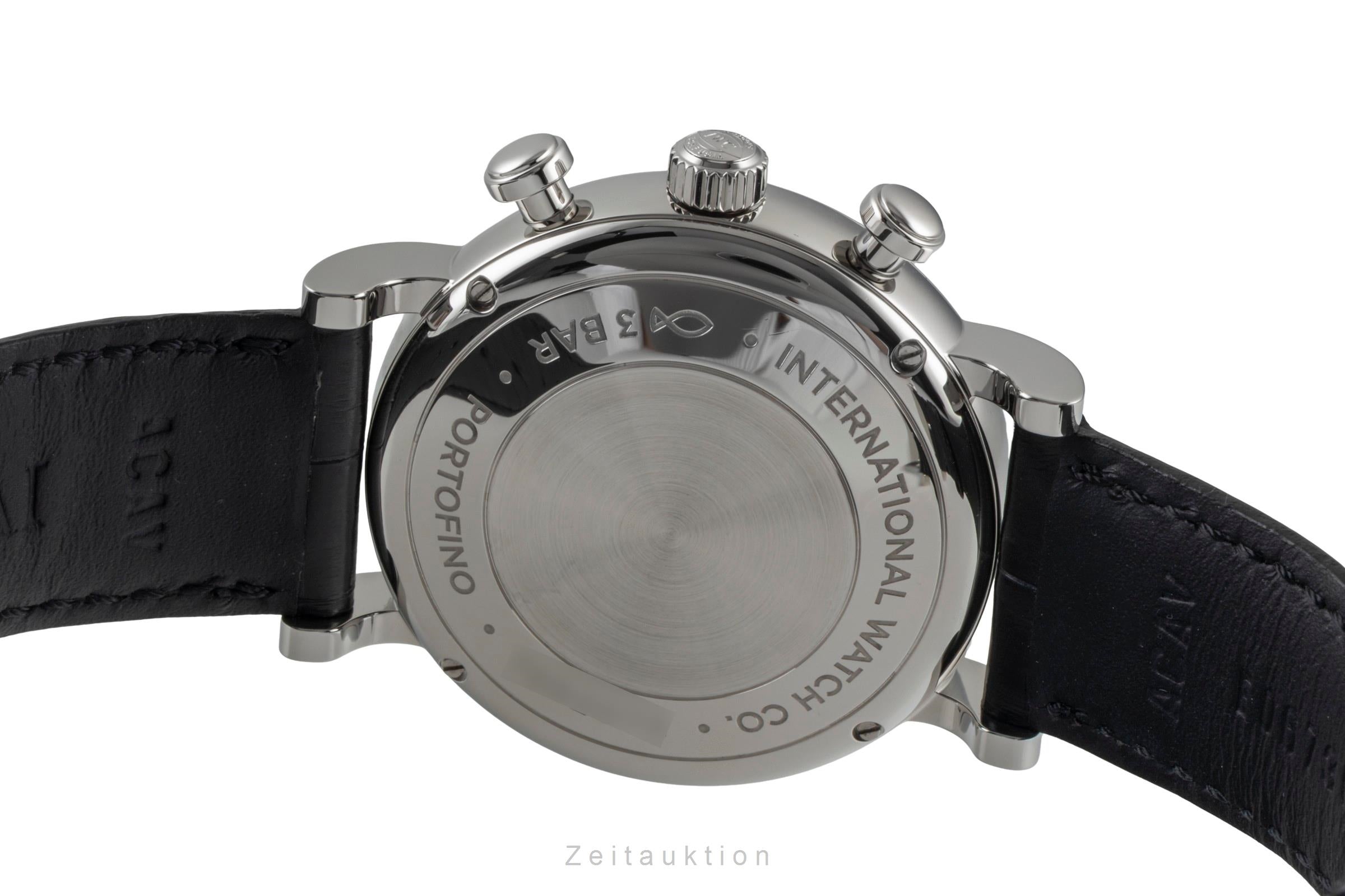 IWC Portofino cronógrafo acero automático reloj para caballeros IW391406 LP: 6800EUR  [2604618]