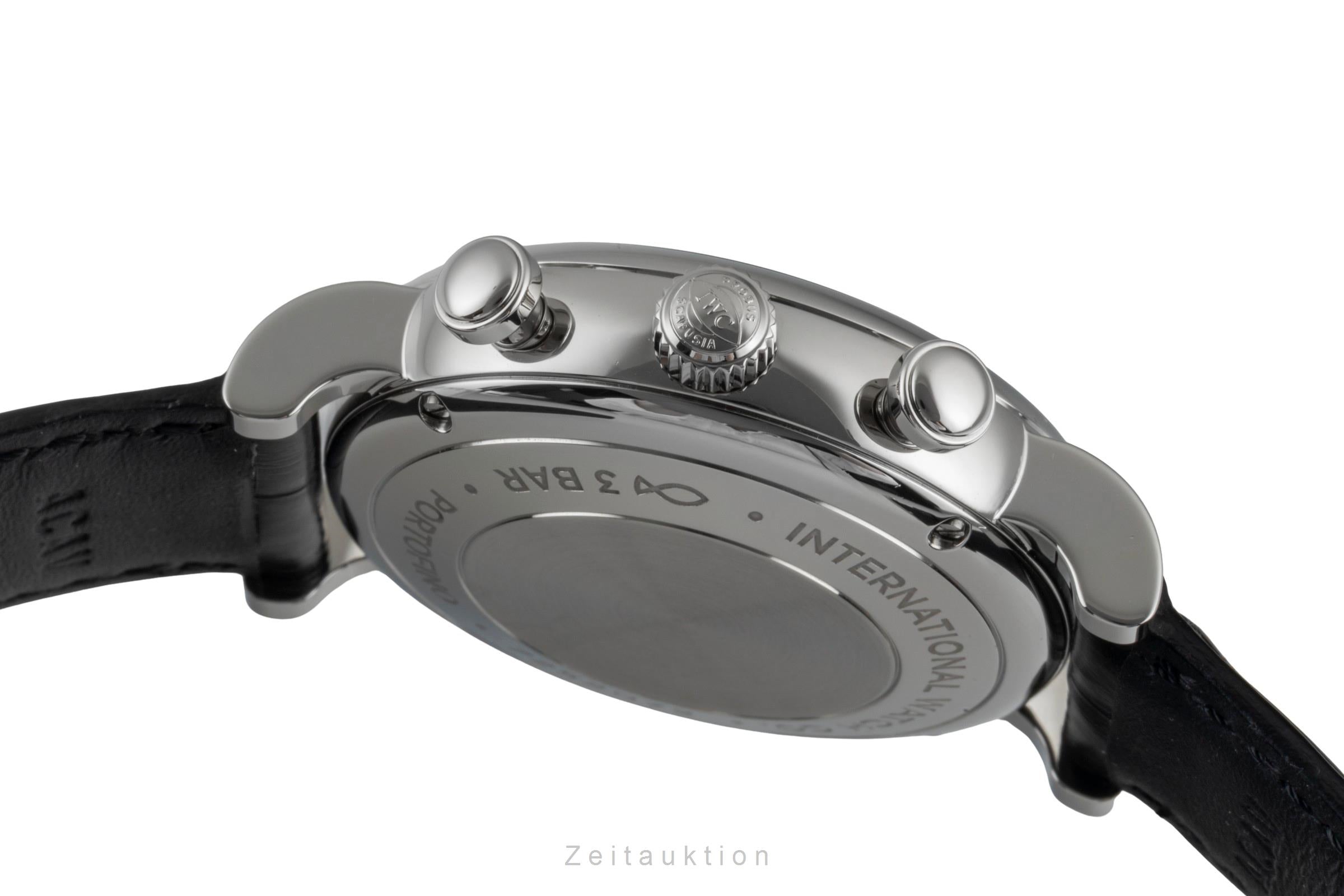 IWC Portofino cronógrafo acero automático reloj para caballeros IW391406 LP: 6800EUR  [2604618]