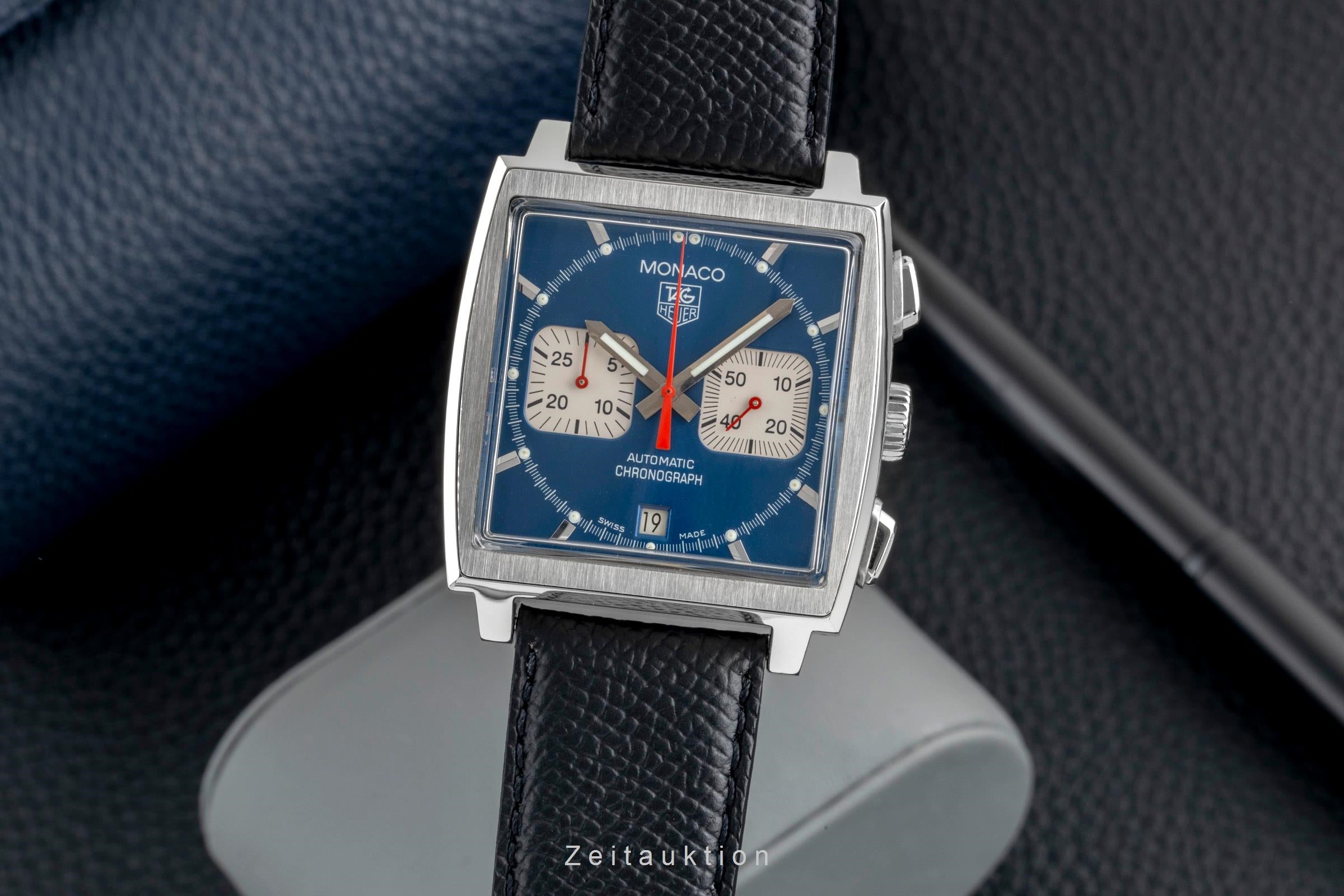 Tag Heuer Monaco Chronograph Steve McQueen Stahl Automatik Ref. CW2113 [2604620]