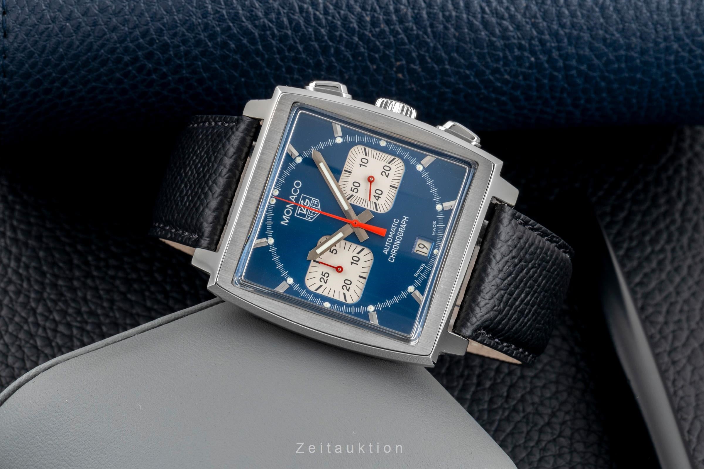 Tag Heuer Monaco Chronograph Steve McQueen Stahl Automatik Ref. CW2113 [2604620]