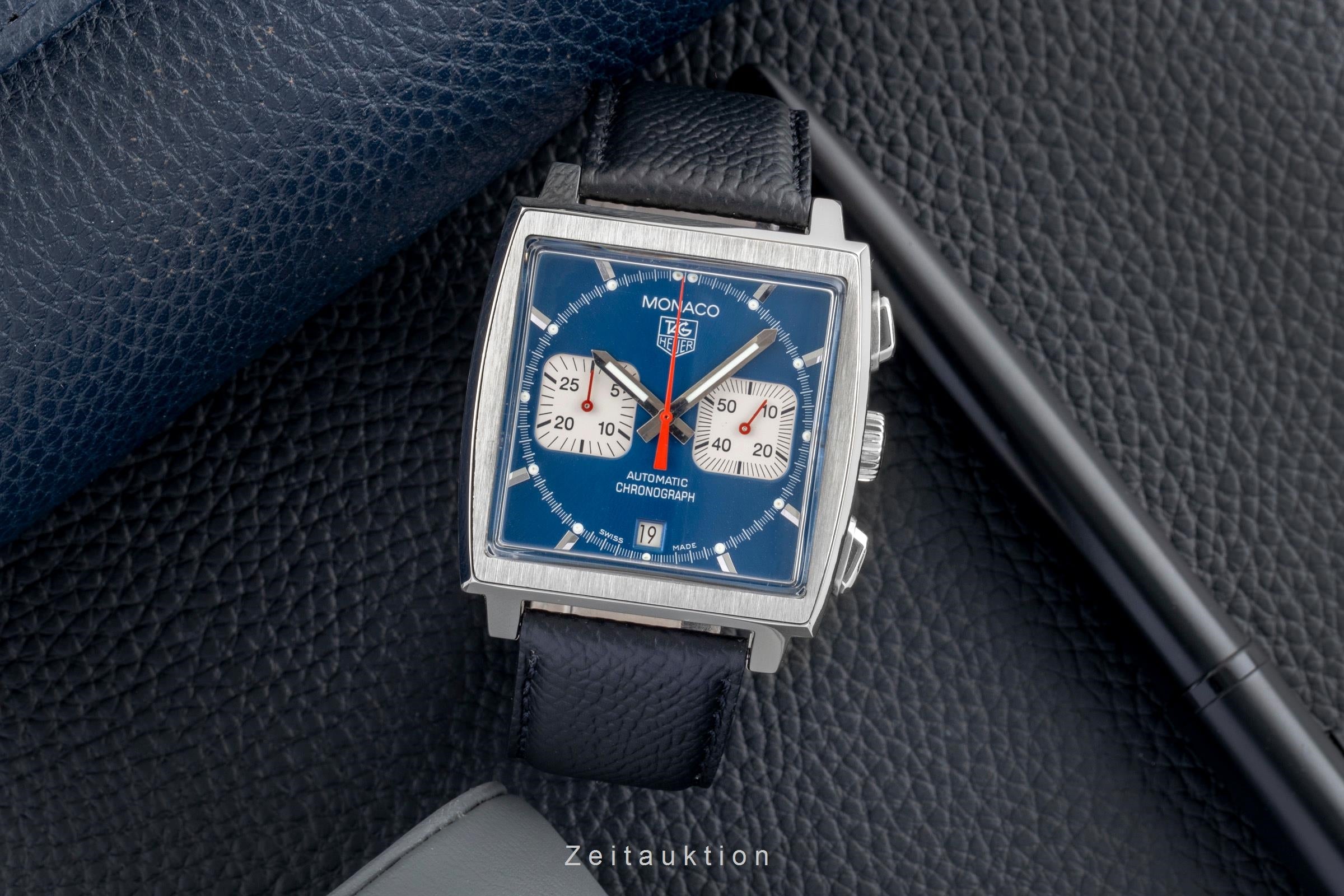 Tag Heuer Monaco Chronograph Steve McQueen Stahl Automatik Ref. CW2113 [2604620]